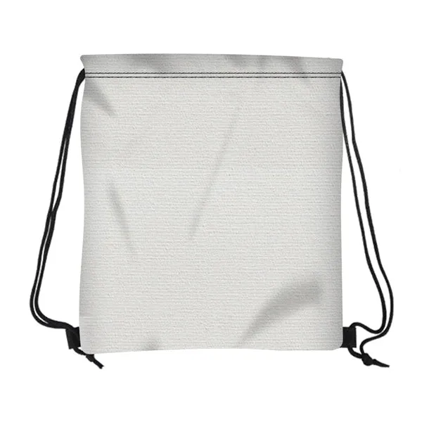 16W x 18H Inch Canvas Drawstring Backpack (Q221922)