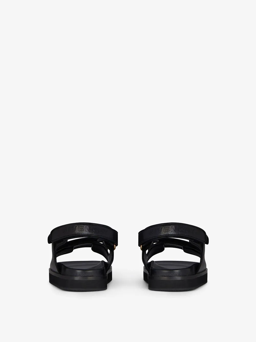 4G sandals in leather