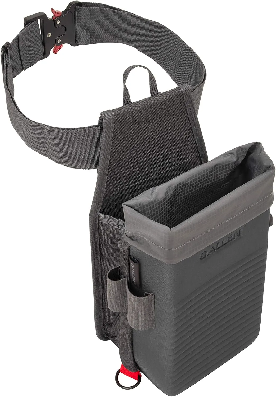 Allen CompanyAllen Company Competitor Double Compartment Molded Shell Bag, Holds 50 Empty Hulls, Includes Quick Dump Removal Hull Bag and Heavy-Duty Release BuckleGray