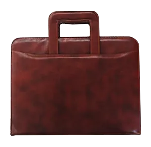 AMS-RM-354 - PU Leather portfolio (Brown)