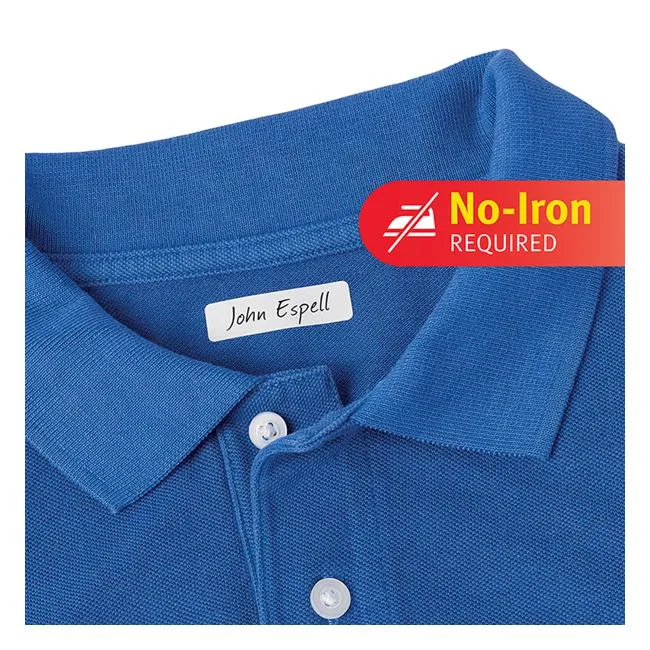 Avery No Iron Fabric Labels - A6 45x13mm 18up 54 pk