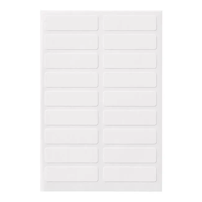 Avery No Iron Fabric Labels - A6 45x13mm 18up 54 pk