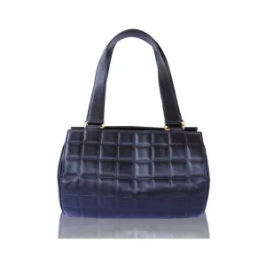 CHANEL QUILTED LEATHER BARREL BAG