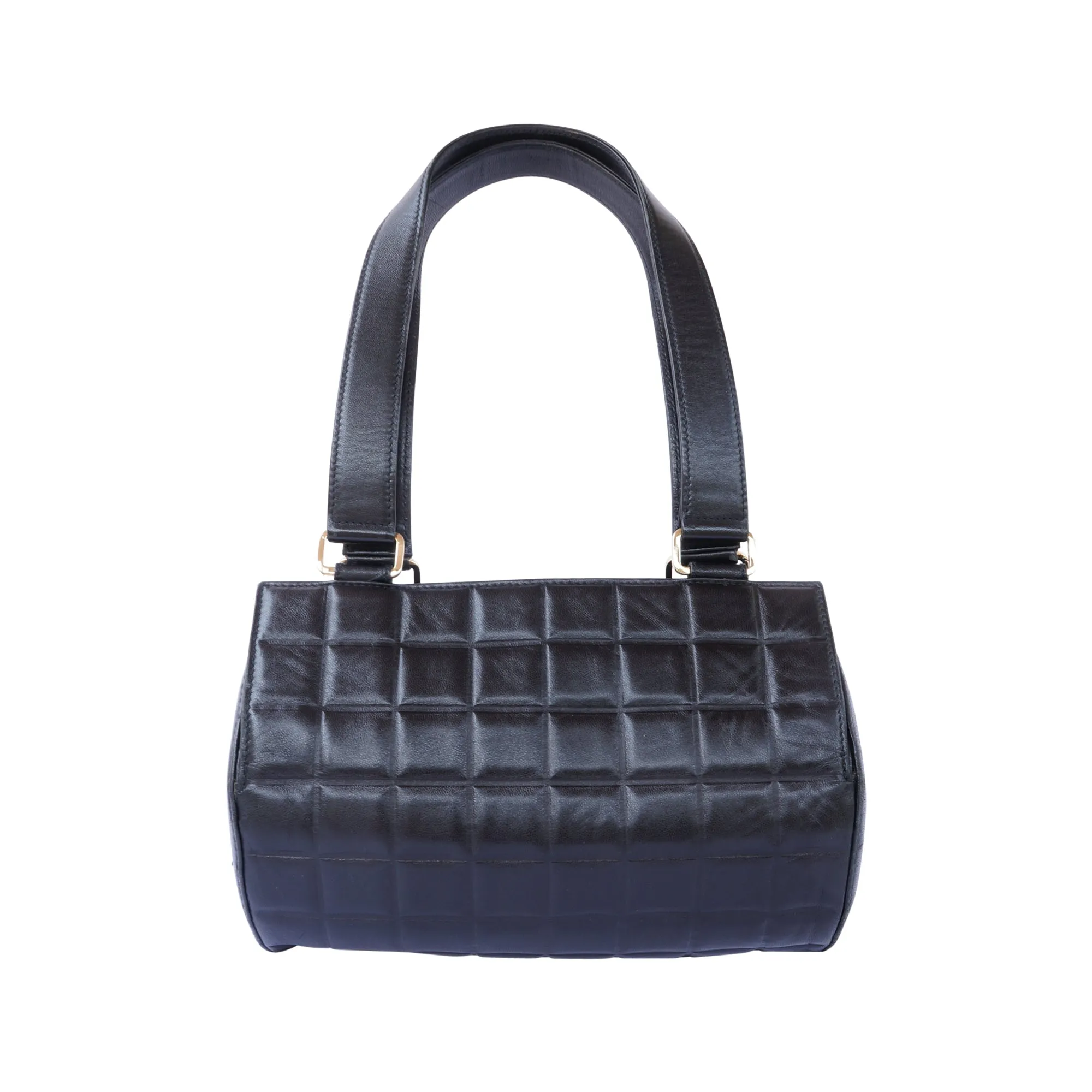 CHANEL QUILTED LEATHER BARREL BAG