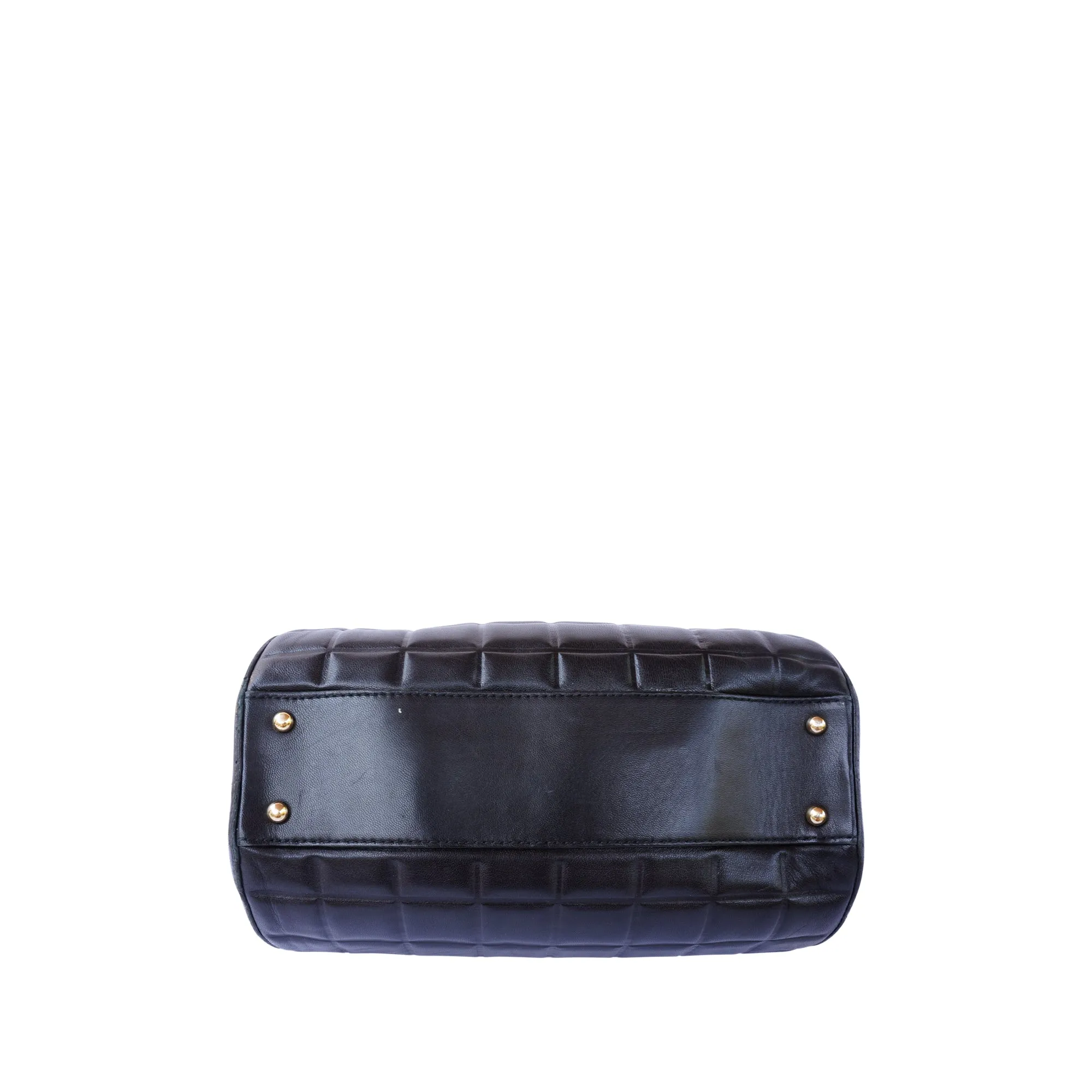 CHANEL QUILTED LEATHER BARREL BAG
