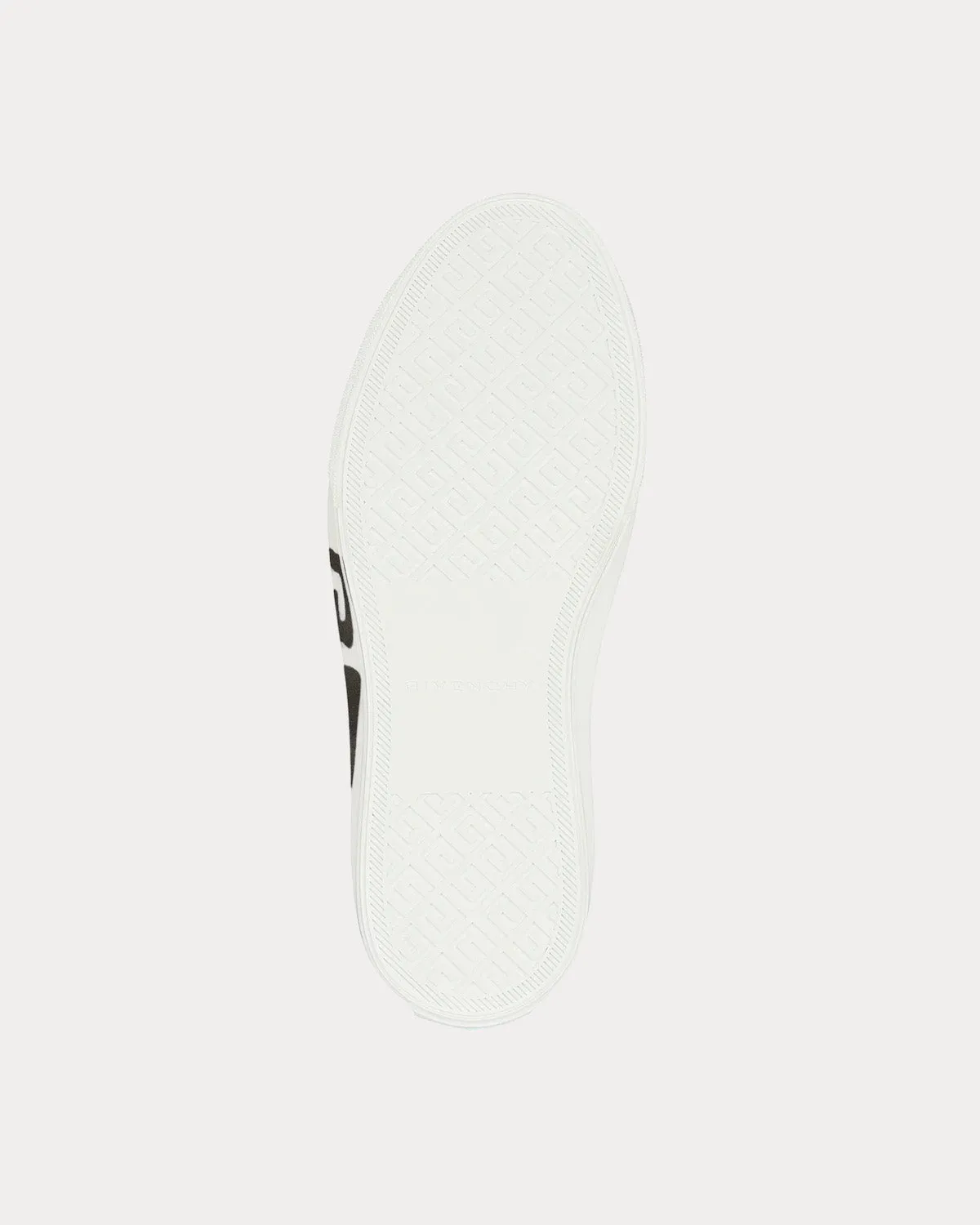 City Sport in leather with Tag Effect 4G Print White / Black Low Top Sneakers