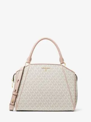 Cleo Medium Logo Satchel