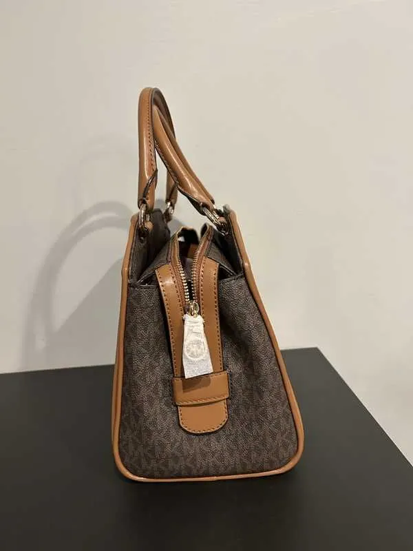 Cleo Medium Logo Satchel
