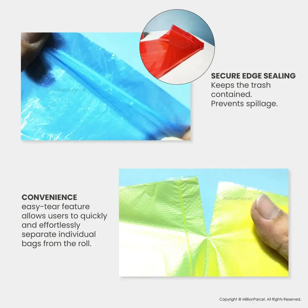 Draw String Rubbish Bag | Trash Bag