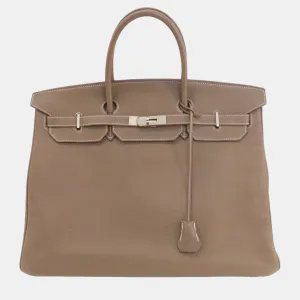 Etoupe Togo Birkin Handbag