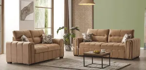 Euphoria 3 Seater Sofa Bed   2 Seater Storage Sofa 3 2 Mink