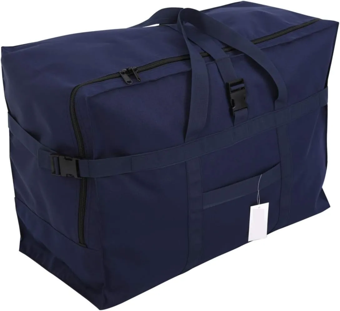Extra Large Travel Duffel Bag with Trolley Sleeve Weekender Overnight Carry On Checked Luggage Bag Oversized Carry On Checked Luggage Bag Hospital Bag Tote Handbag Bag Anti Theft Travel Tote 28'',120L