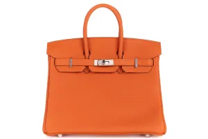 Hermès Birkin 25			Togo	Orange	PWH