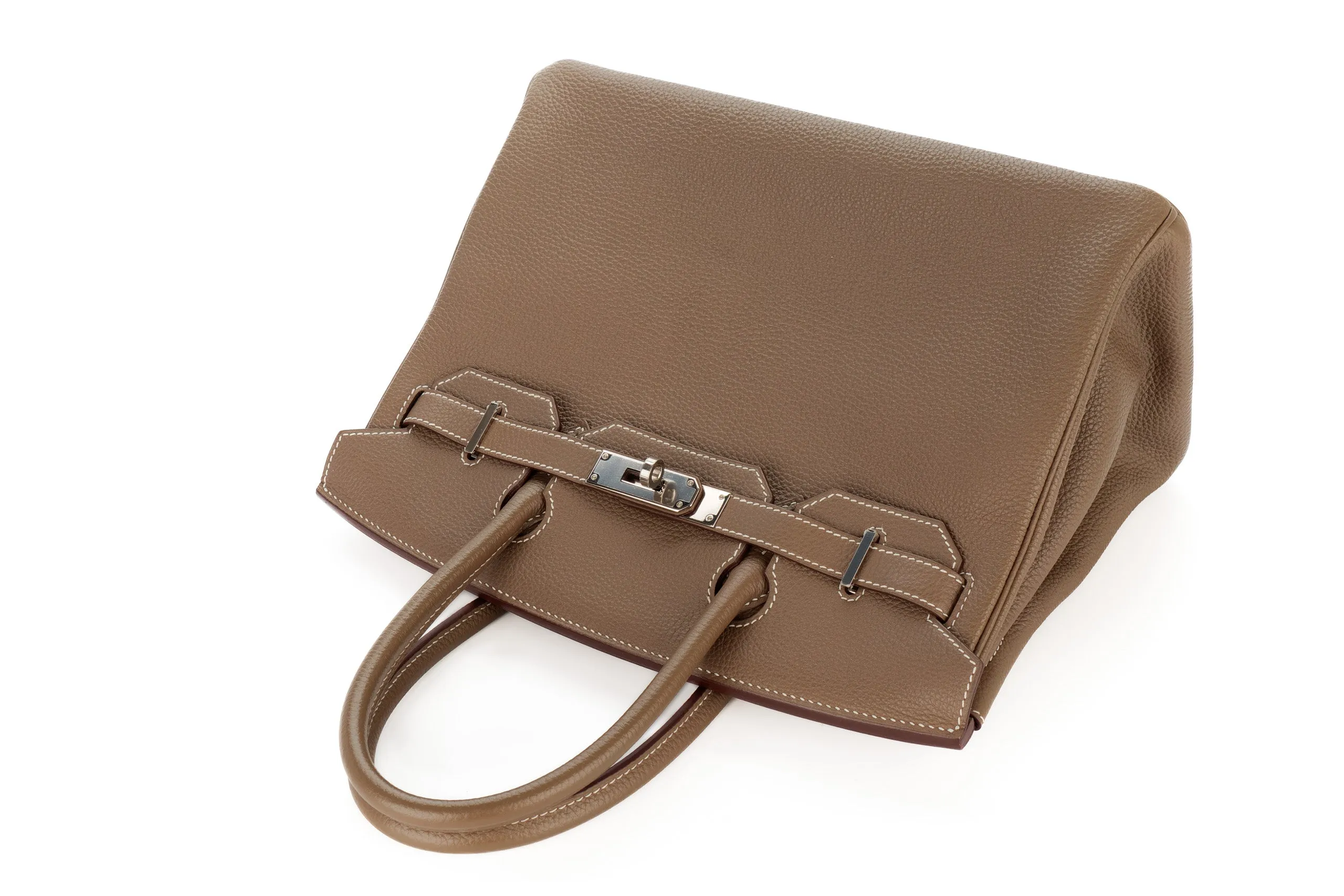 Hermès  Birkin 30			Togo	Etoupe	PHW