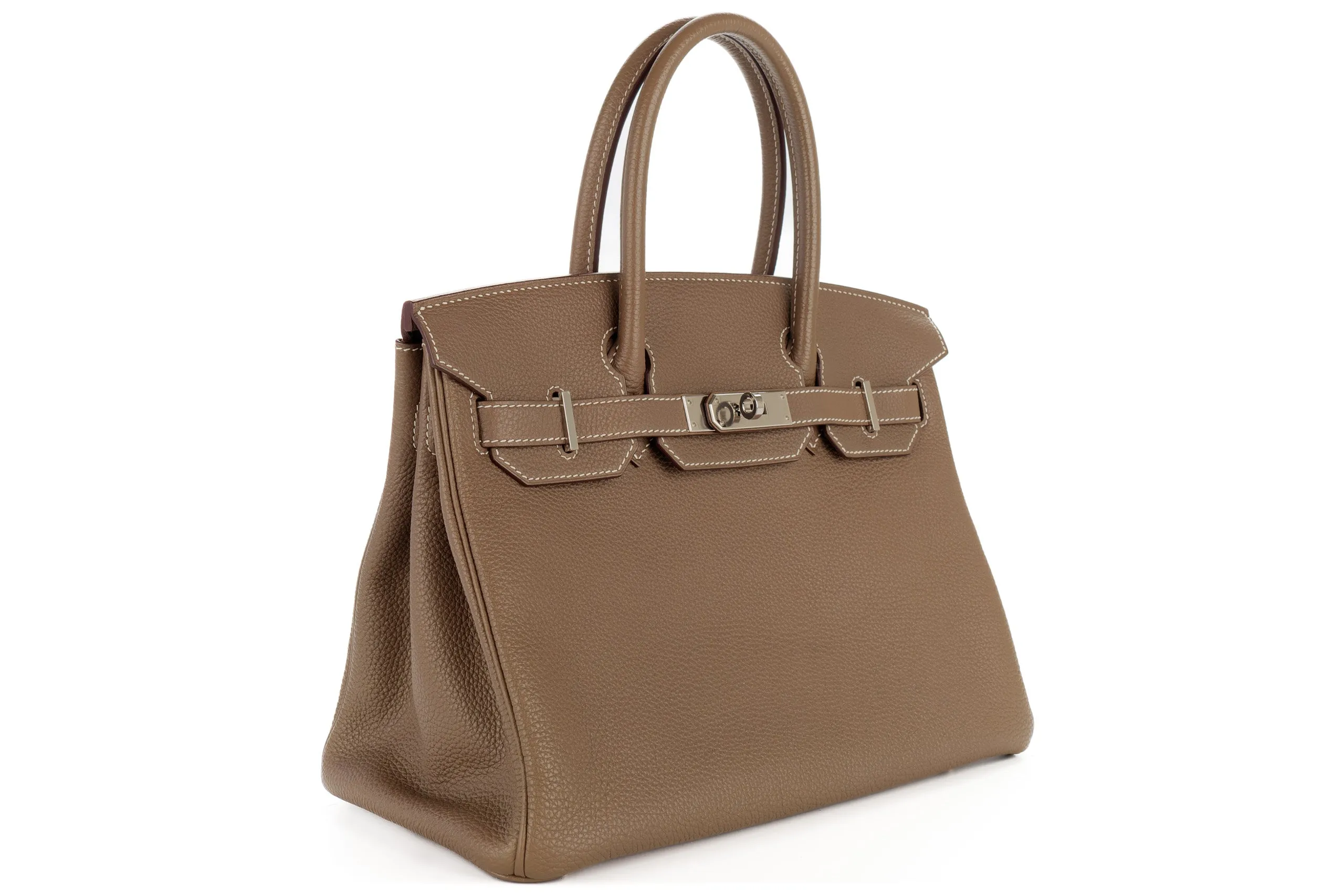 Hermès  Birkin 30			Togo	Etoupe	PHW