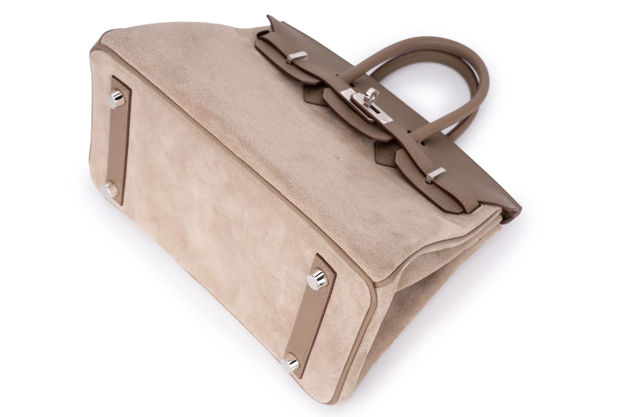 Hermès Birkin 25 Limited Edition Grizzly/Swift Gris Caillou/Etoupe PHW