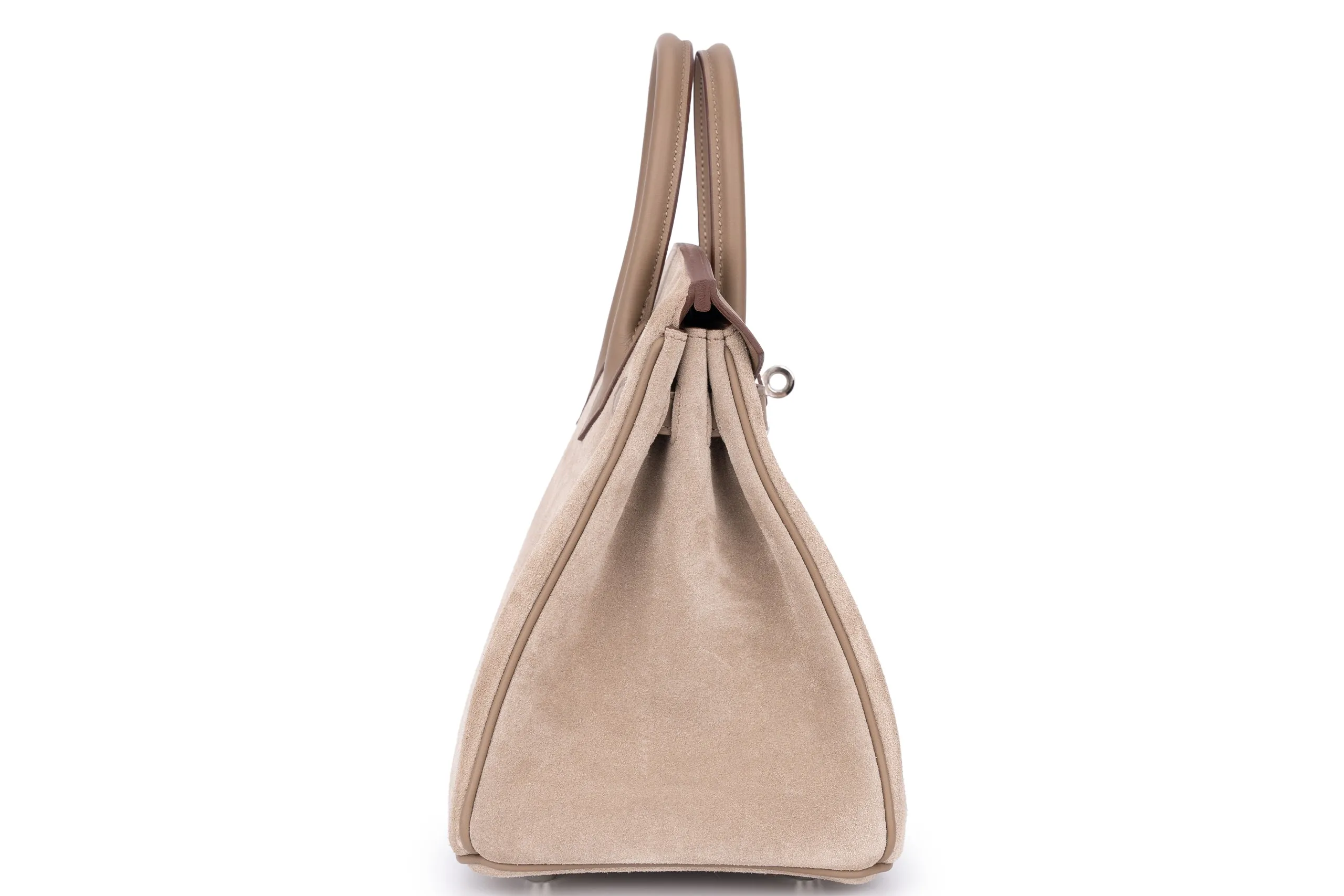 Hermès Birkin 25 Limited Edition Grizzly/Swift Gris Caillou/Etoupe PHW