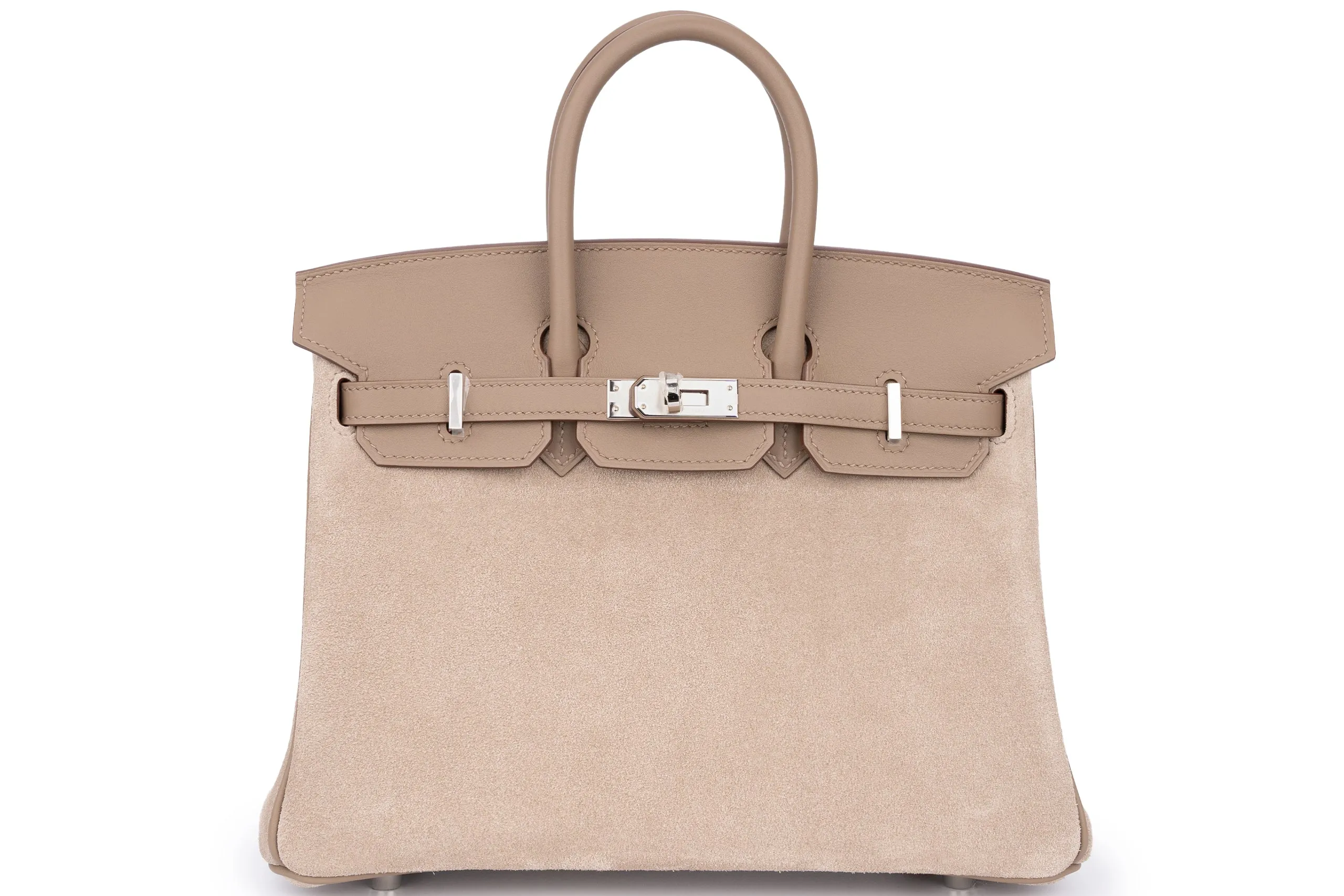 Hermès Birkin 25 Limited Edition Grizzly/Swift Gris Caillou/Etoupe PHW
