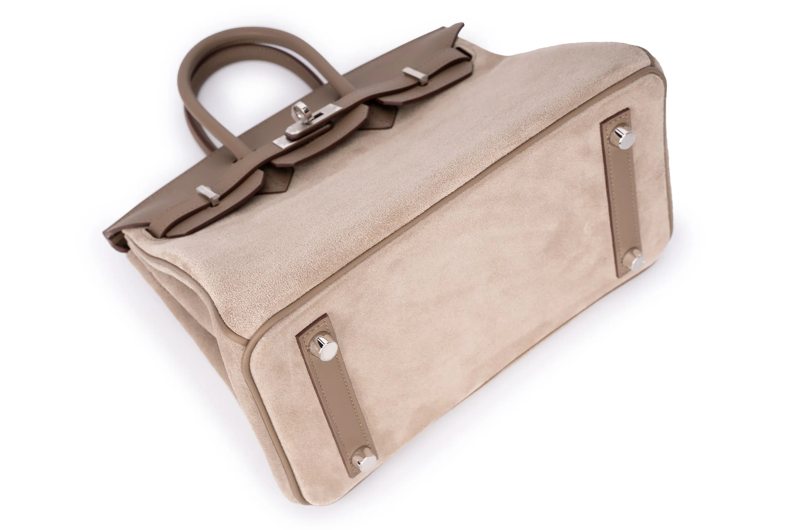 Hermès Birkin 25 Limited Edition Grizzly/Swift Gris Caillou/Etoupe PHW