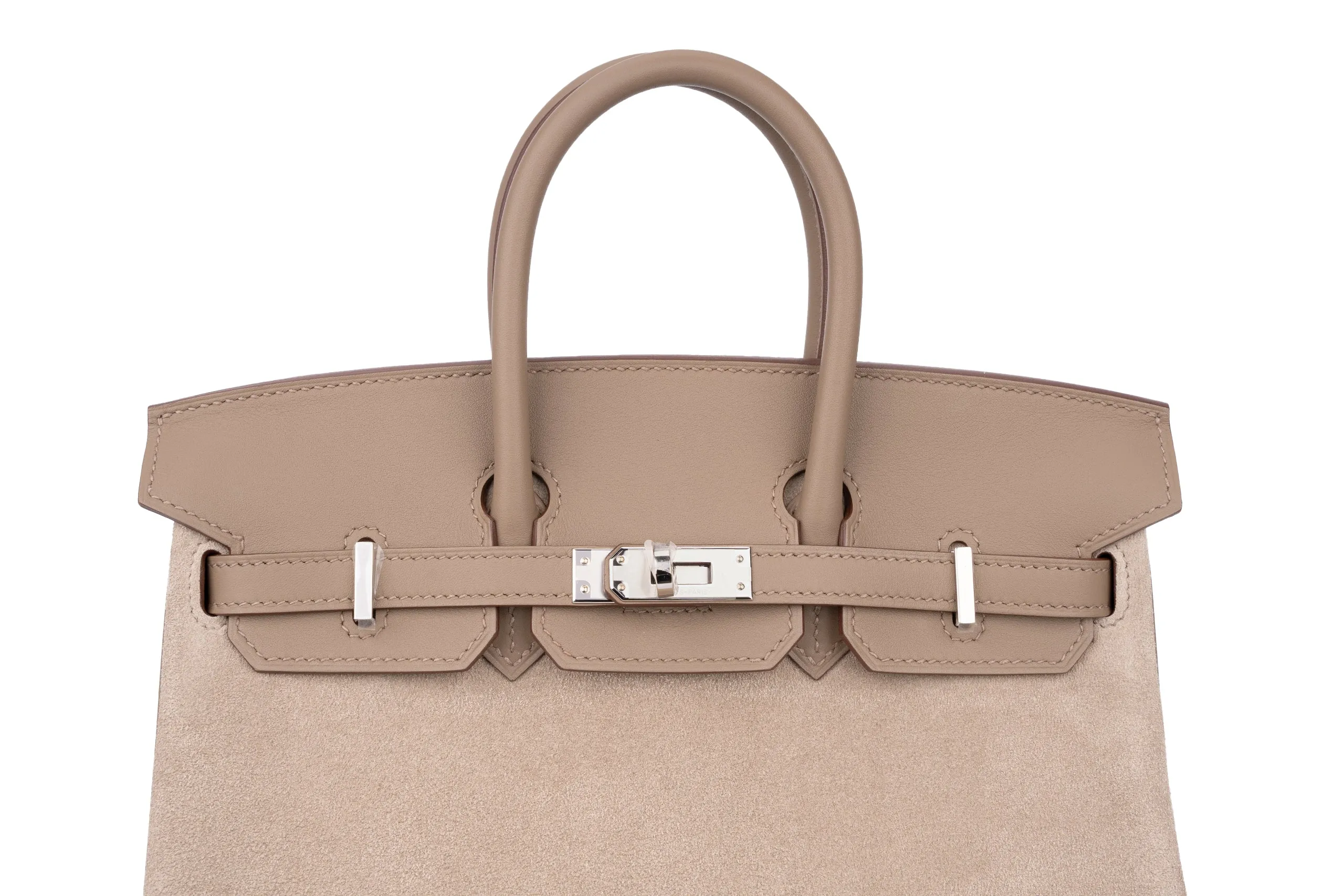 Hermès Birkin 25 Limited Edition Grizzly/Swift Gris Caillou/Etoupe PHW