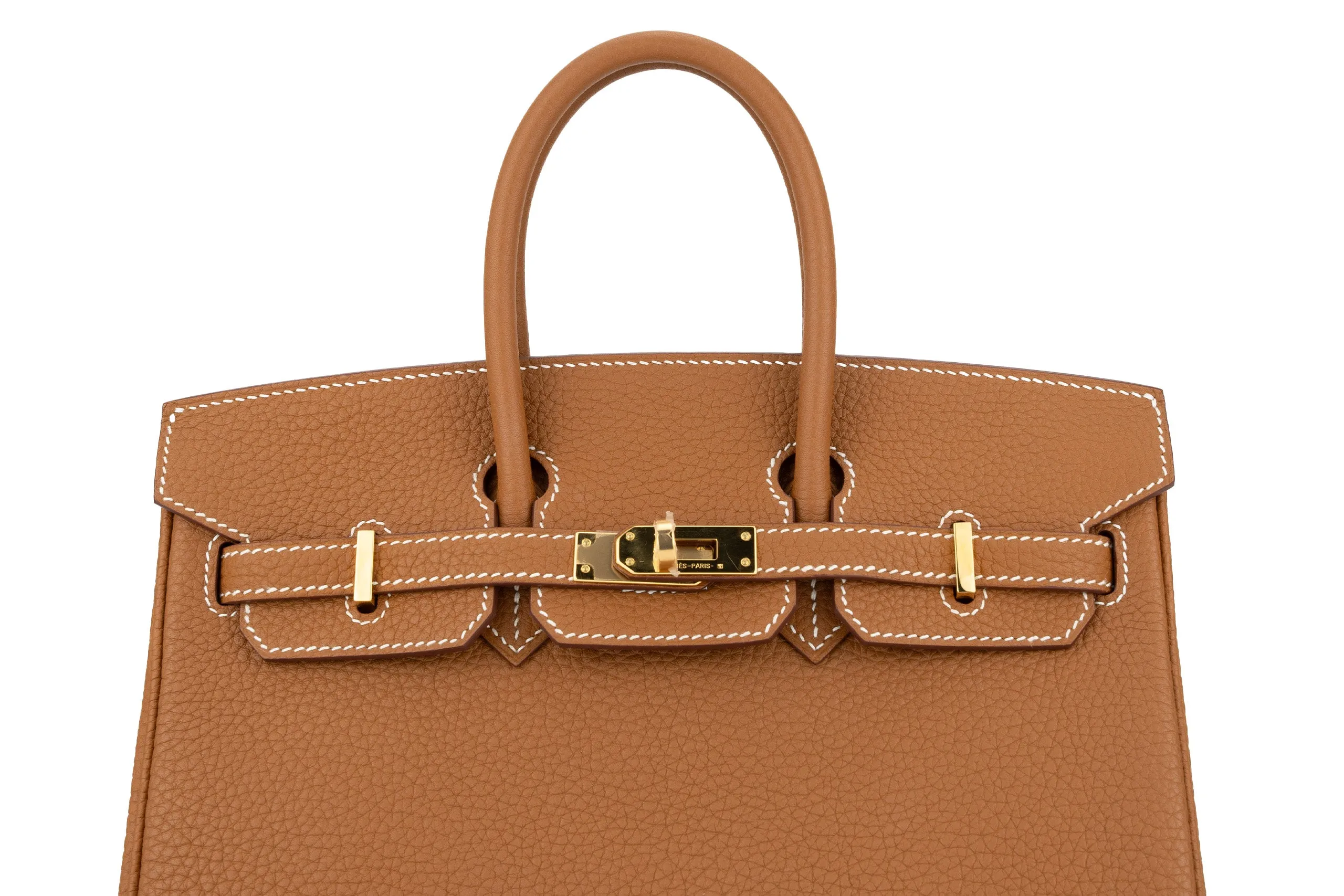 Hermès Birkin 25 Retourne Togo Gold GHW