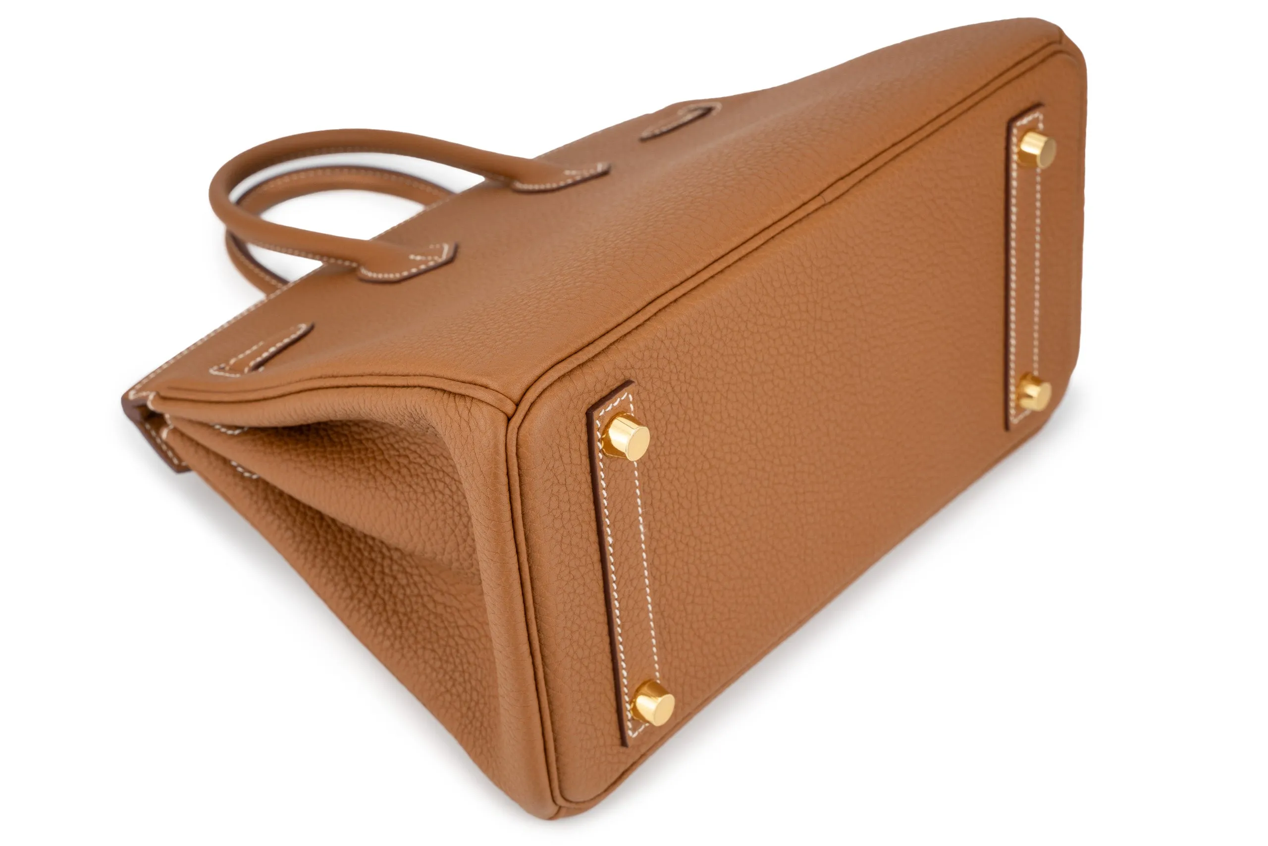 Hermès Birkin 25 Retourne Togo Gold GHW