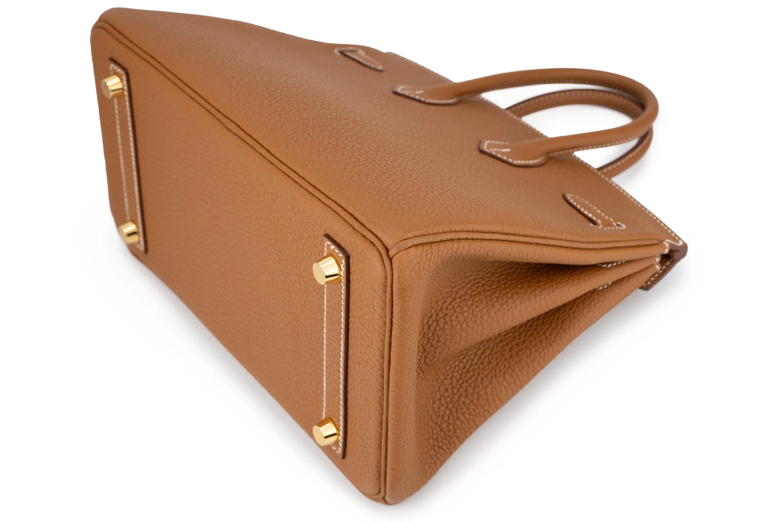 Hermès Birkin 25 Retourne Togo Gold GHW