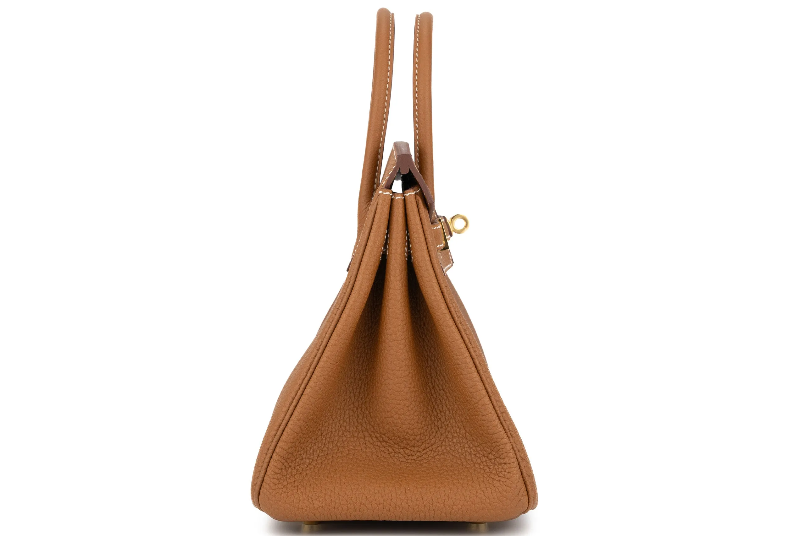 Hermès Birkin 25 Retourne Togo Gold GHW