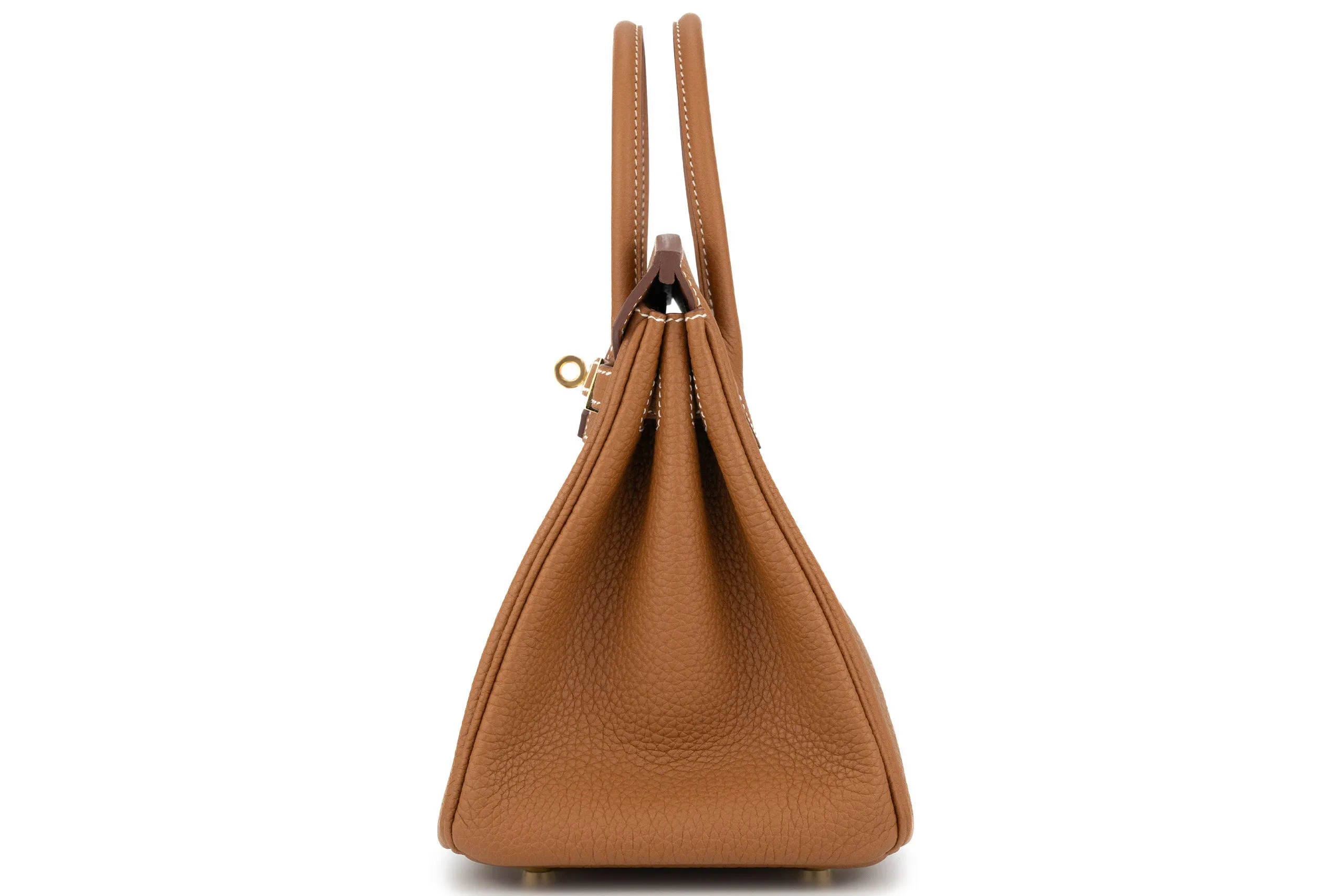 Hermès Birkin 25 Retourne Togo Gold GHW
