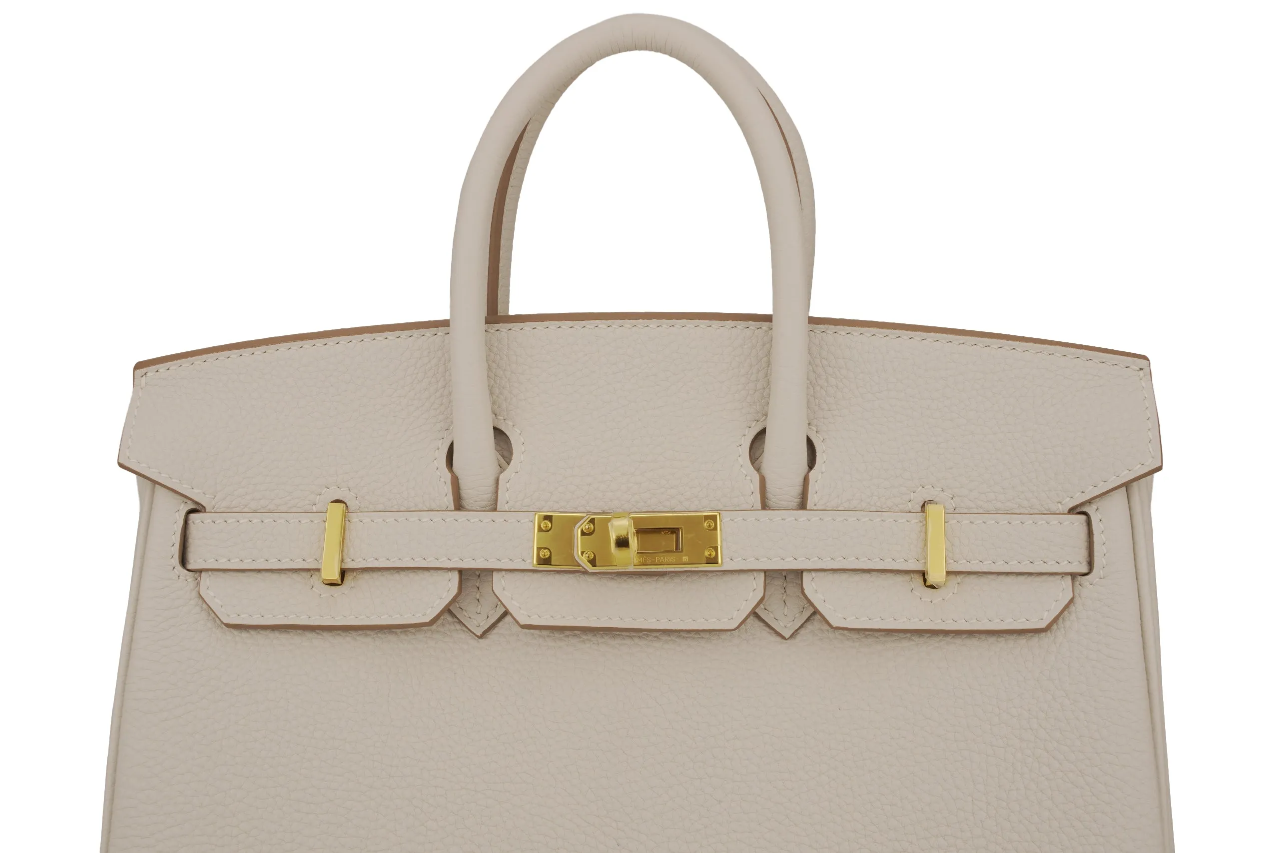 Hermès Birkin 25 Retourne Togo Gris Perle GHW