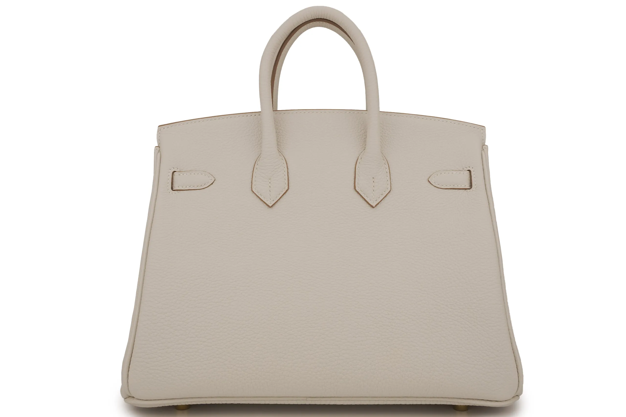 Hermès Birkin 25 Retourne Togo Gris Perle GHW