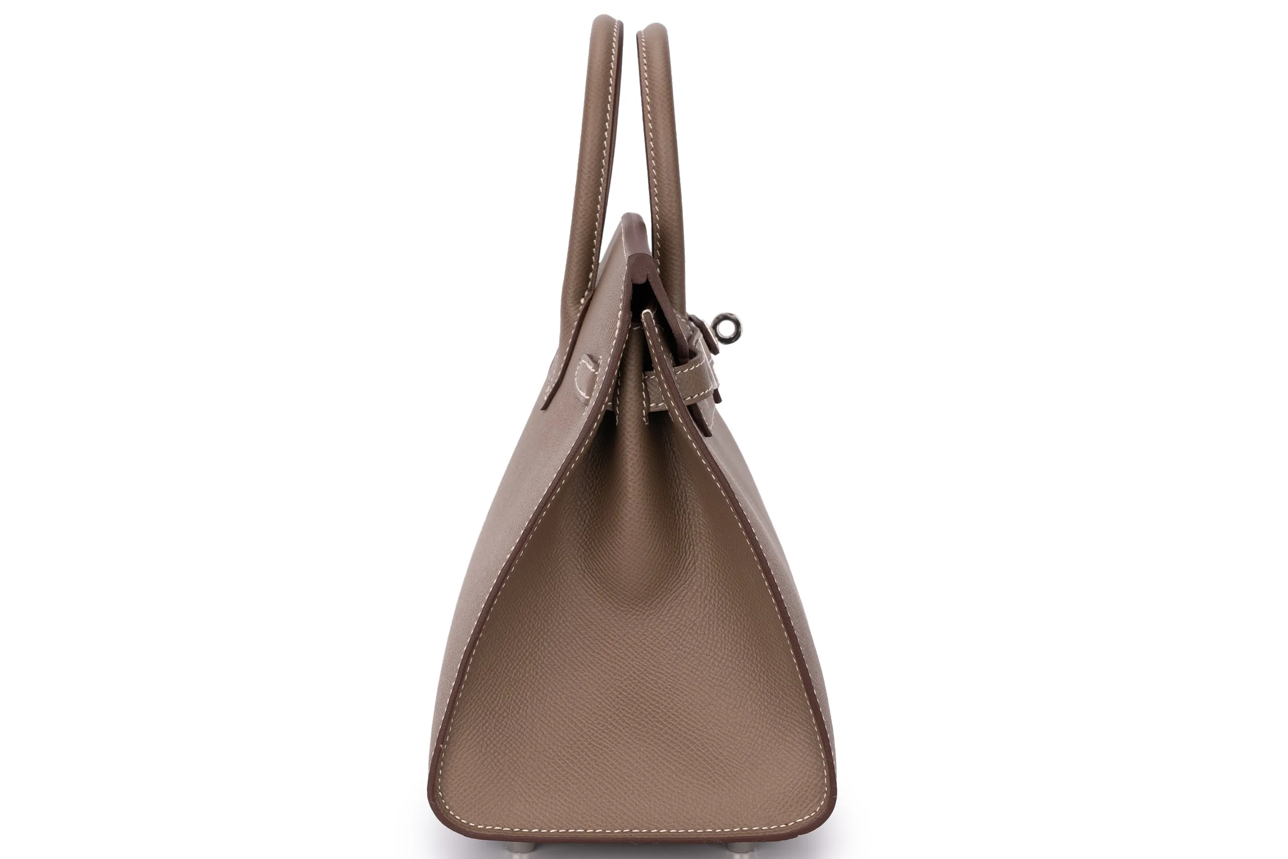 Hermès Birkin 25 Sellier Epsom Etoupe PHW
