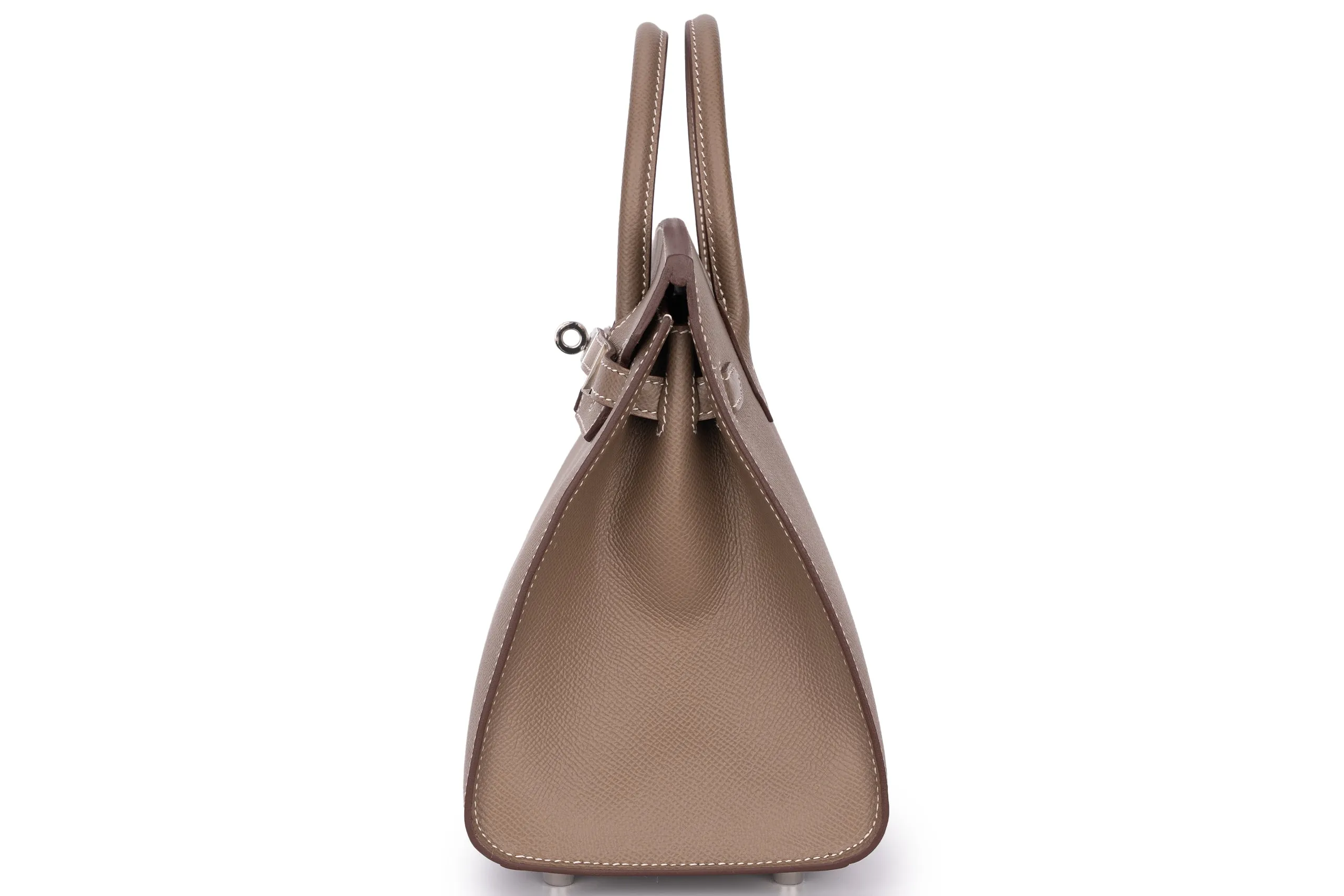 Hermès Birkin 25 Sellier Epsom Etoupe PHW