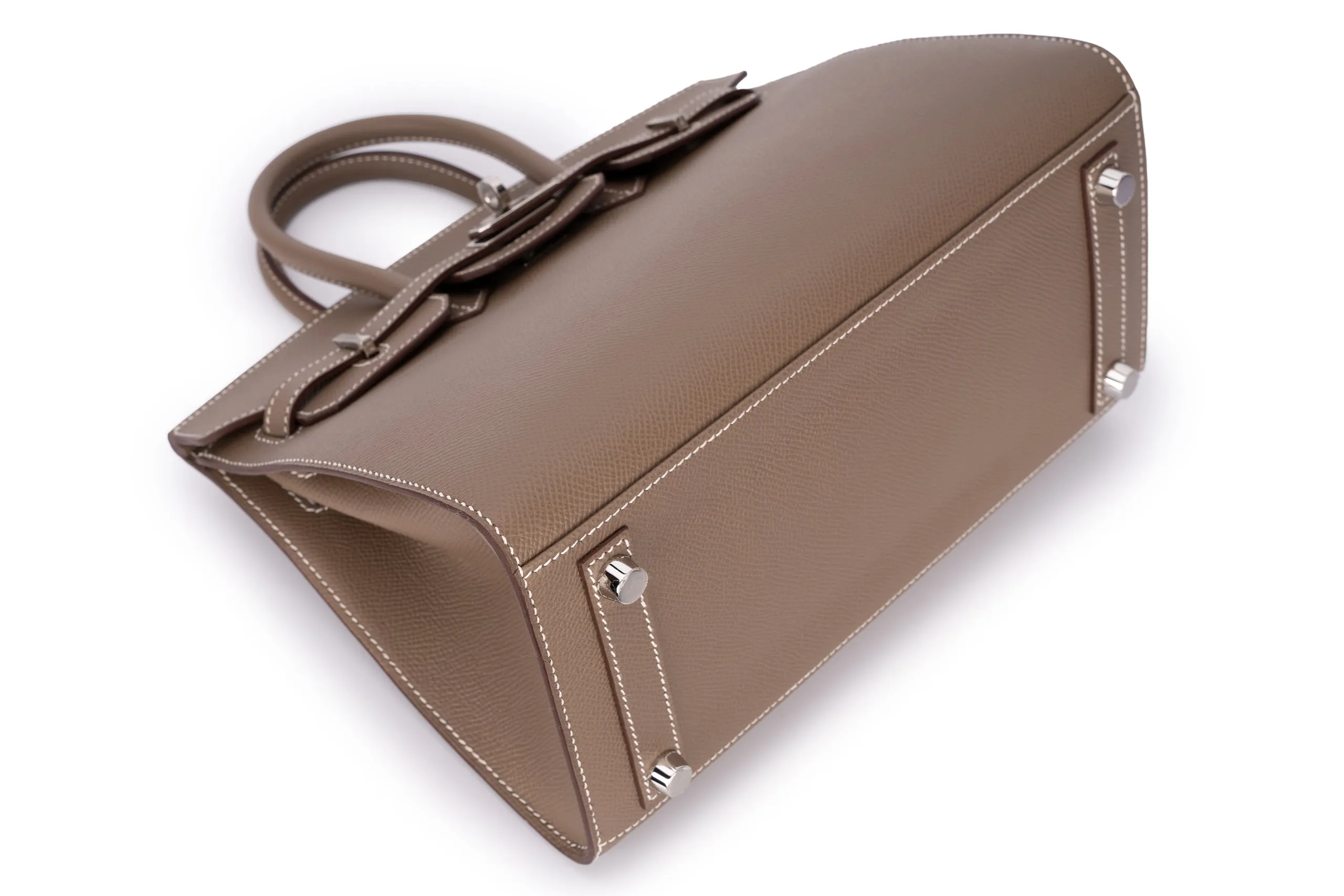 Hermès Birkin 25 Sellier Epsom Etoupe PHW