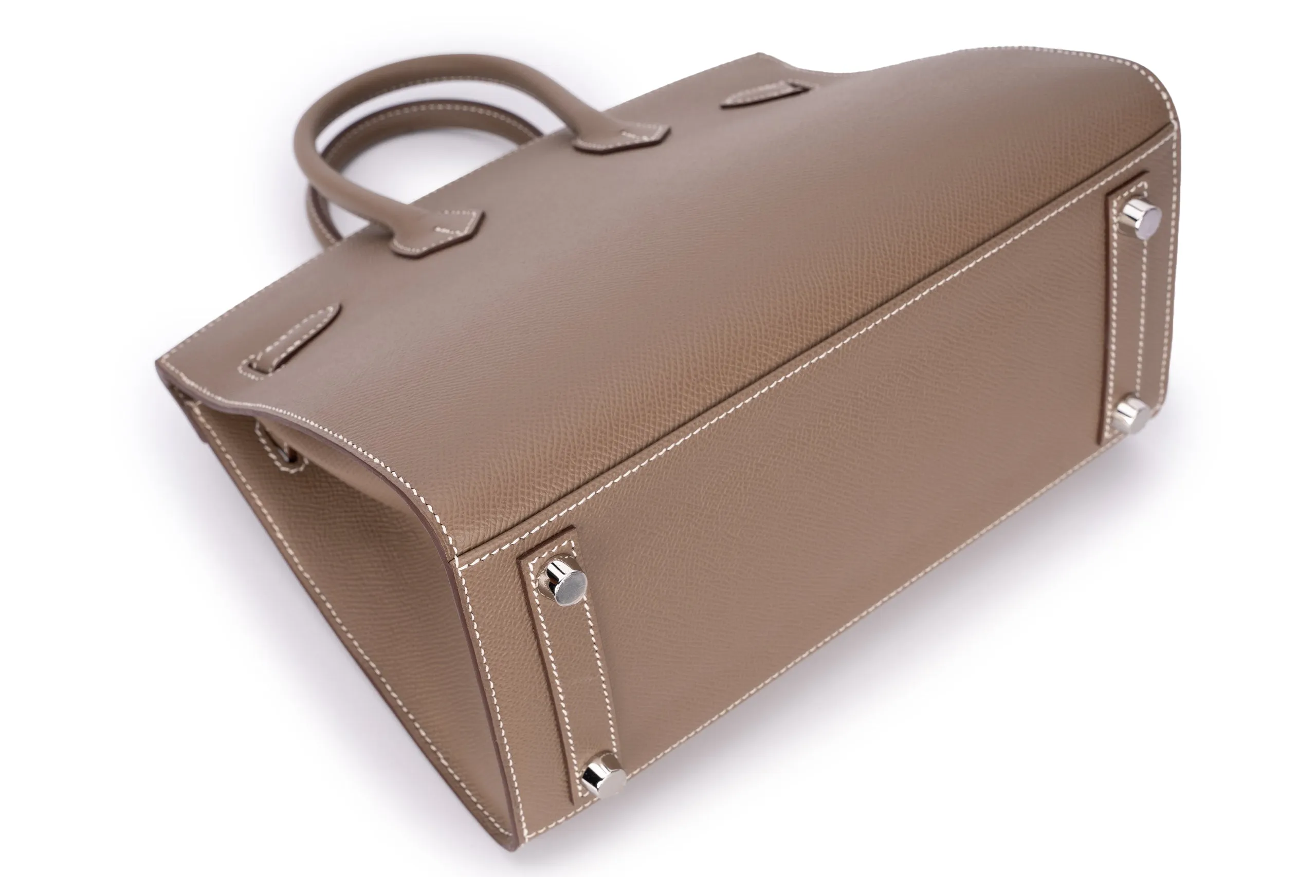 Hermès Birkin 25 Sellier Epsom Etoupe PHW