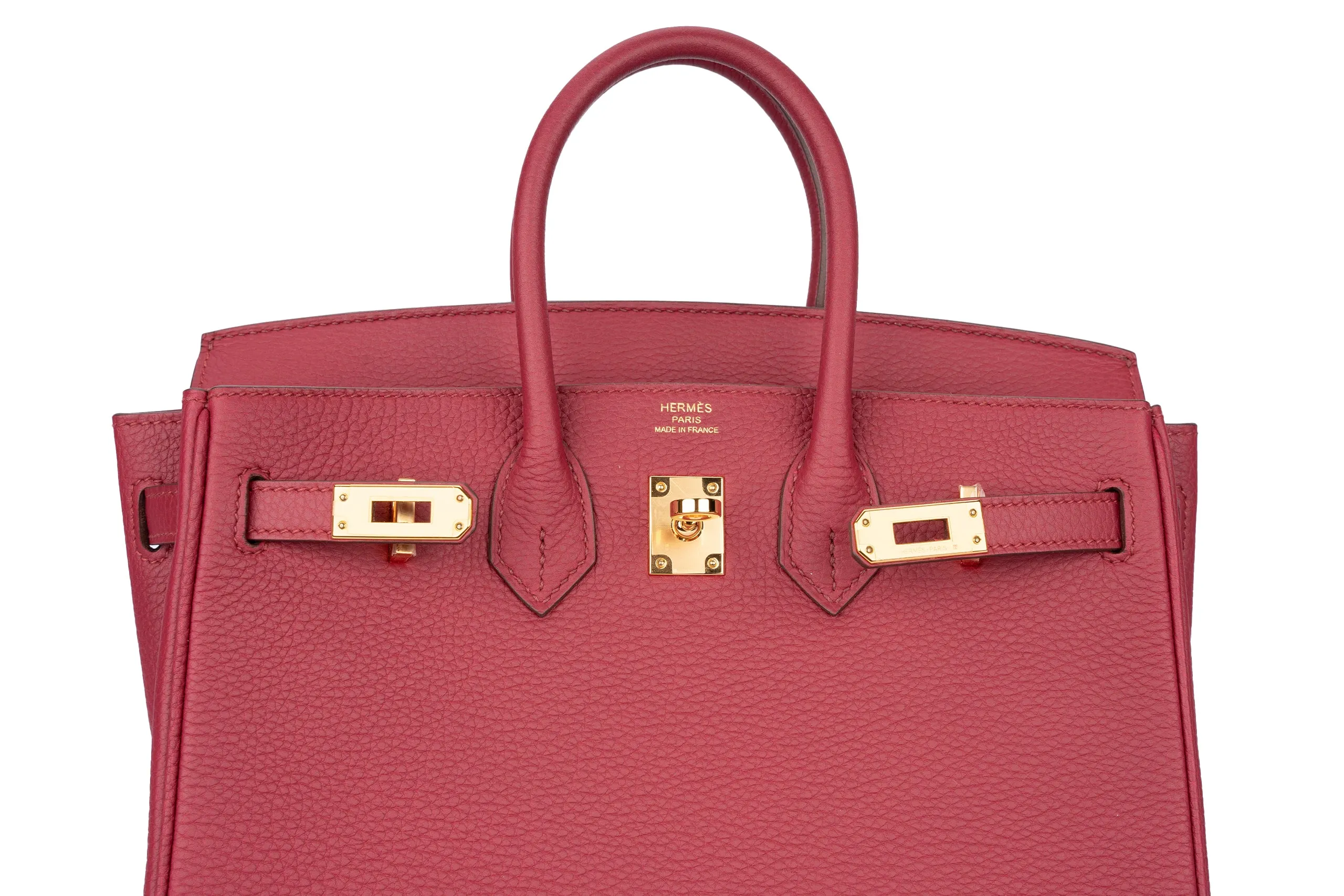 Hermès Birkin 25 Veau Togo Rubis GHW
