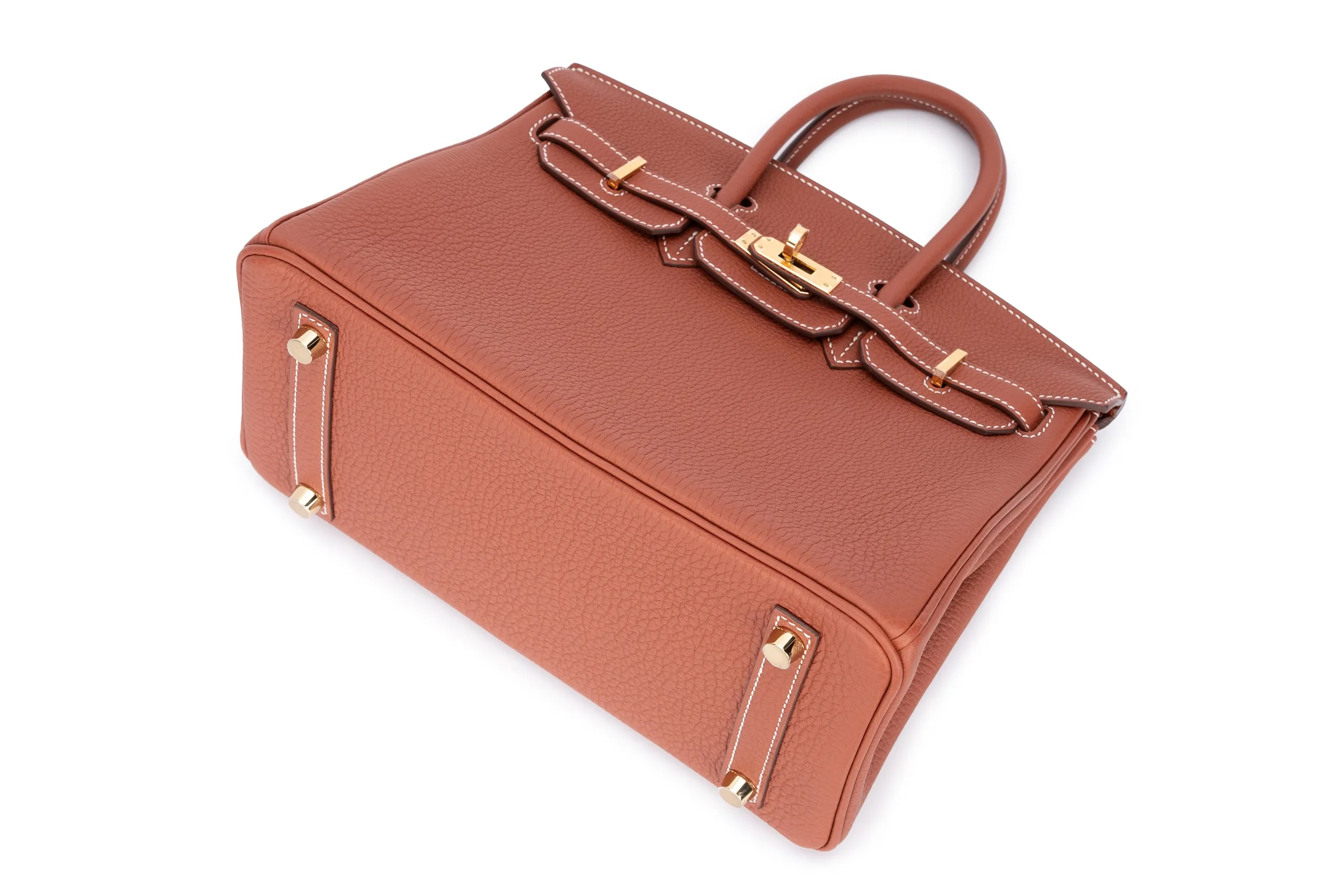 Hermès Birkin 25	Veau	Togo	Sienne	PHW