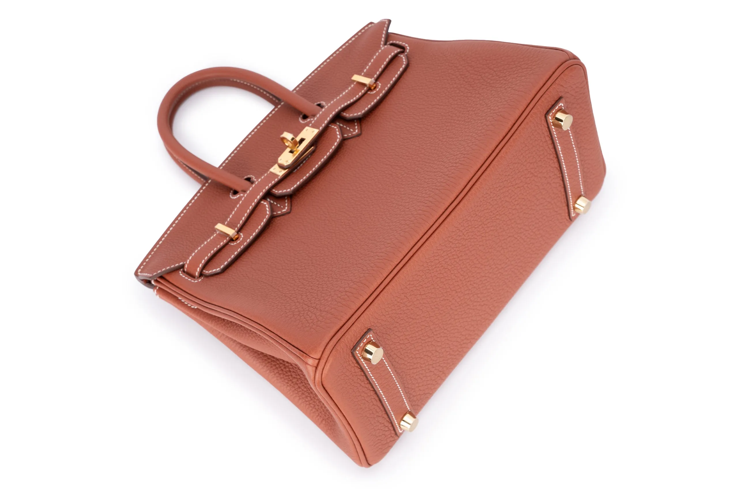 Hermès Birkin 25	Veau	Togo	Sienne	PHW