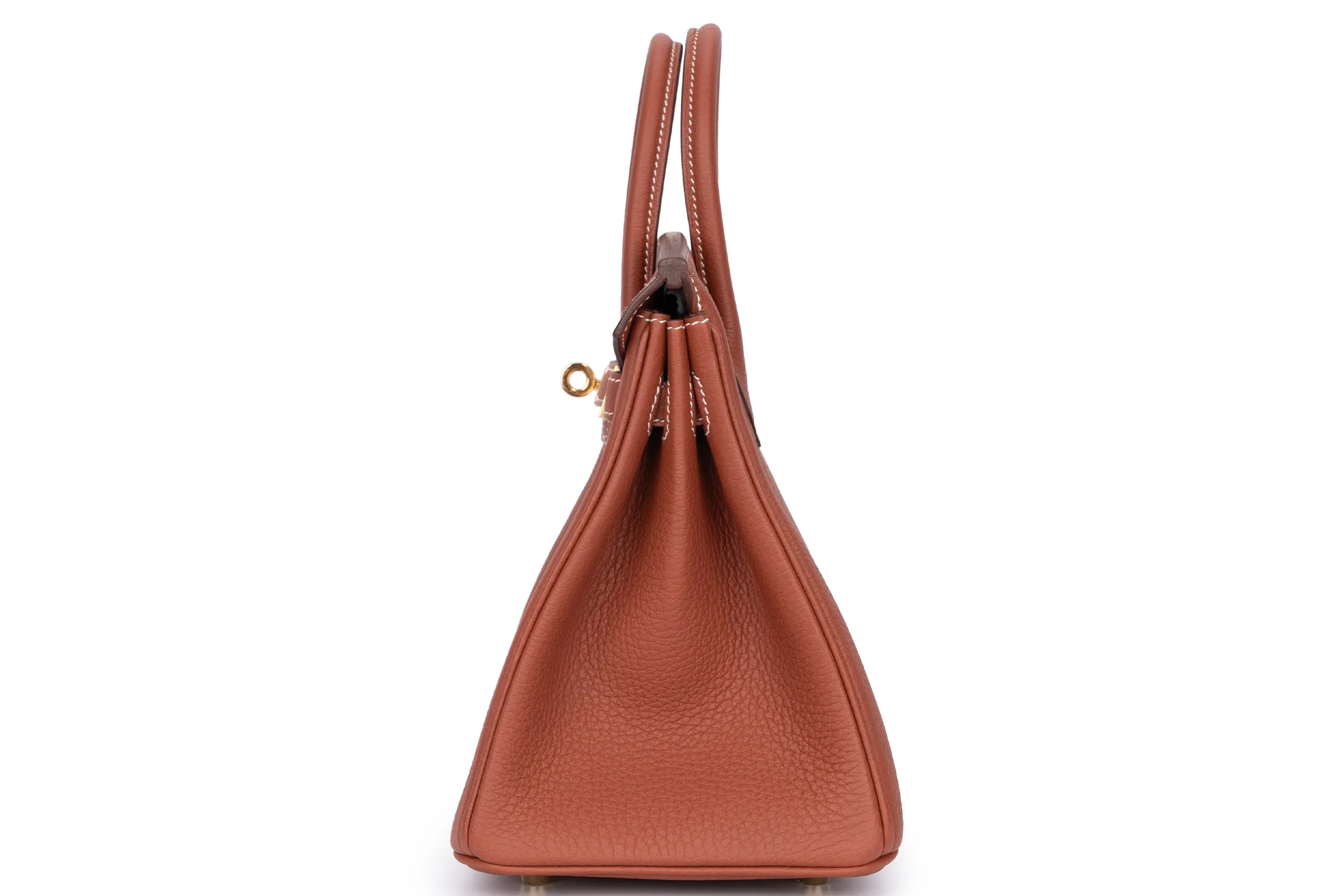 Hermès Birkin 25	Veau	Togo	Sienne	PHW