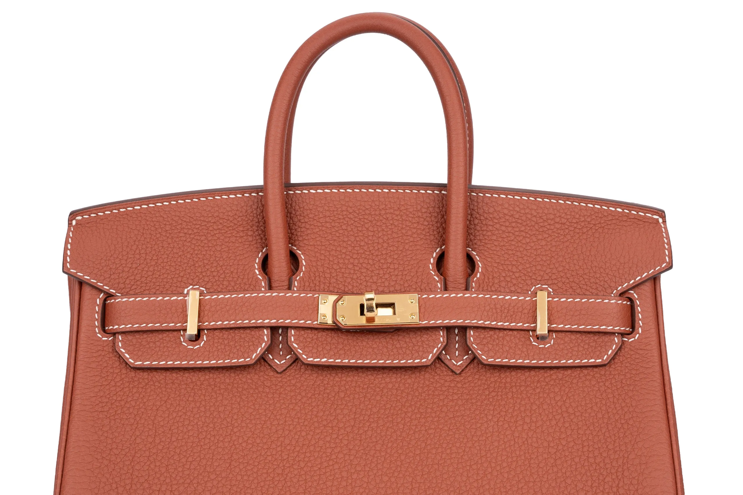 Hermès Birkin 25	Veau	Togo	Sienne	PHW