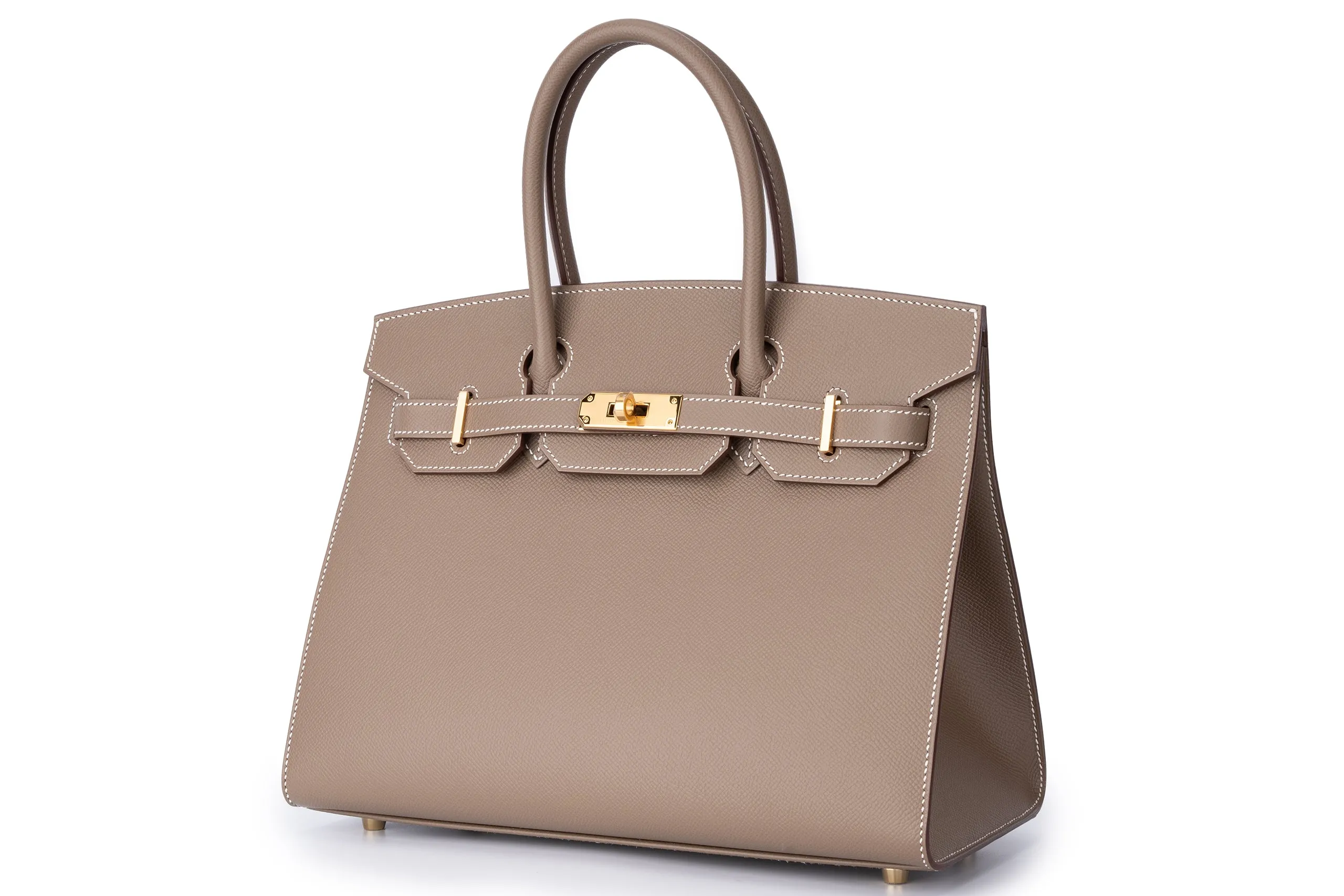 Hermès Birkin 30 Sellier Epsom Etoupe GHW