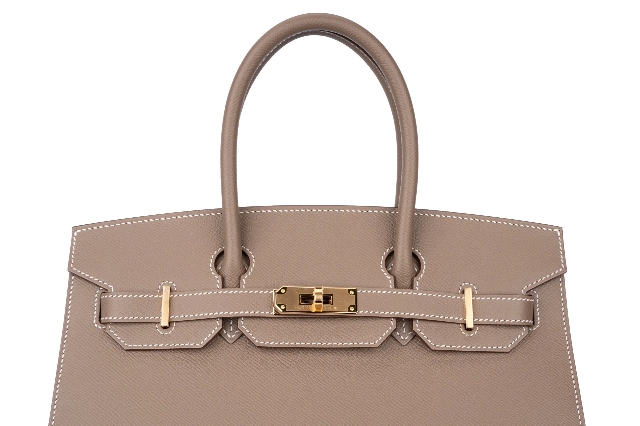 Hermès Birkin 30 Sellier Epsom Etoupe GHW