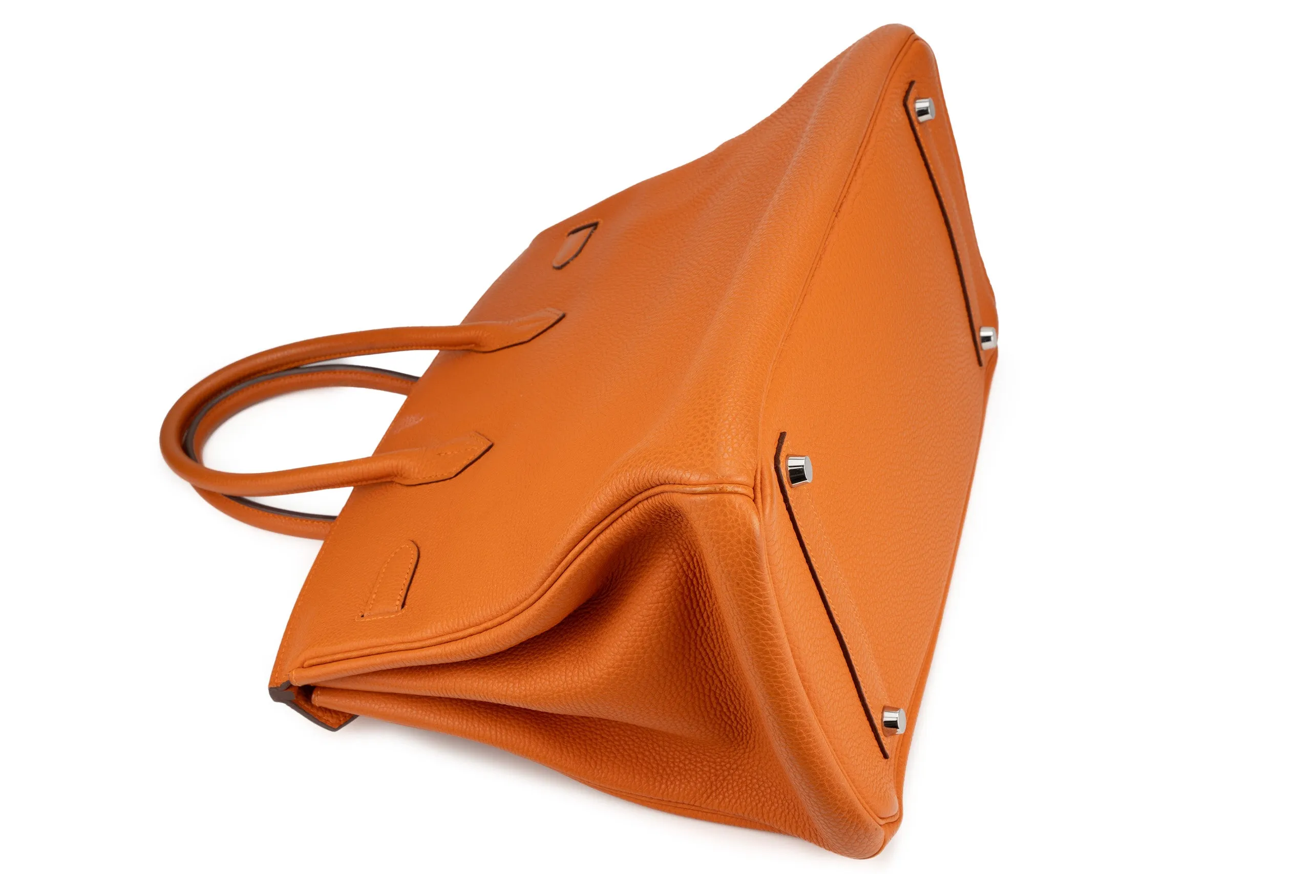 Hermès Birkin 35 Retourne Togo Orange PHW