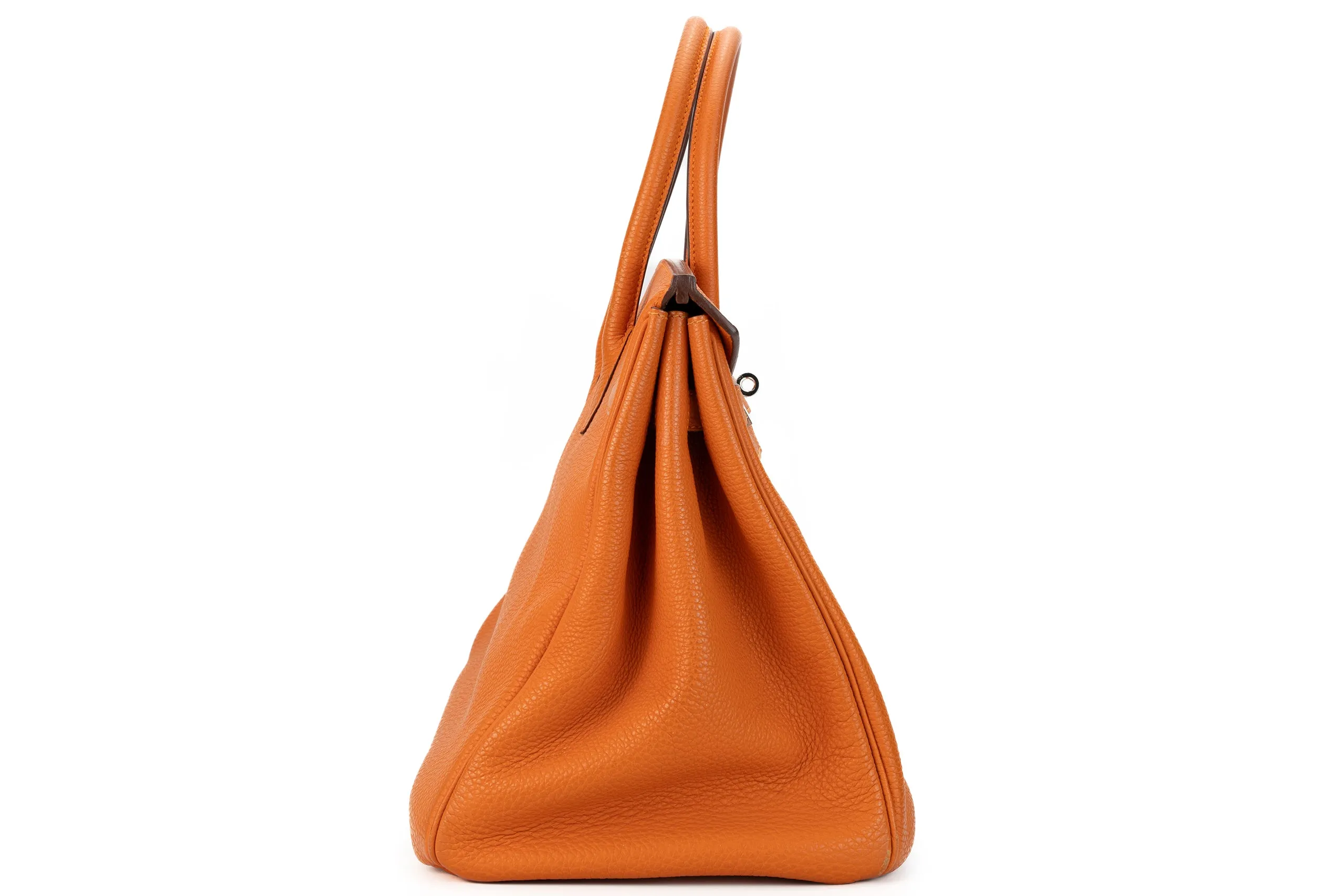 Hermès Birkin 35 Retourne Togo Orange PHW