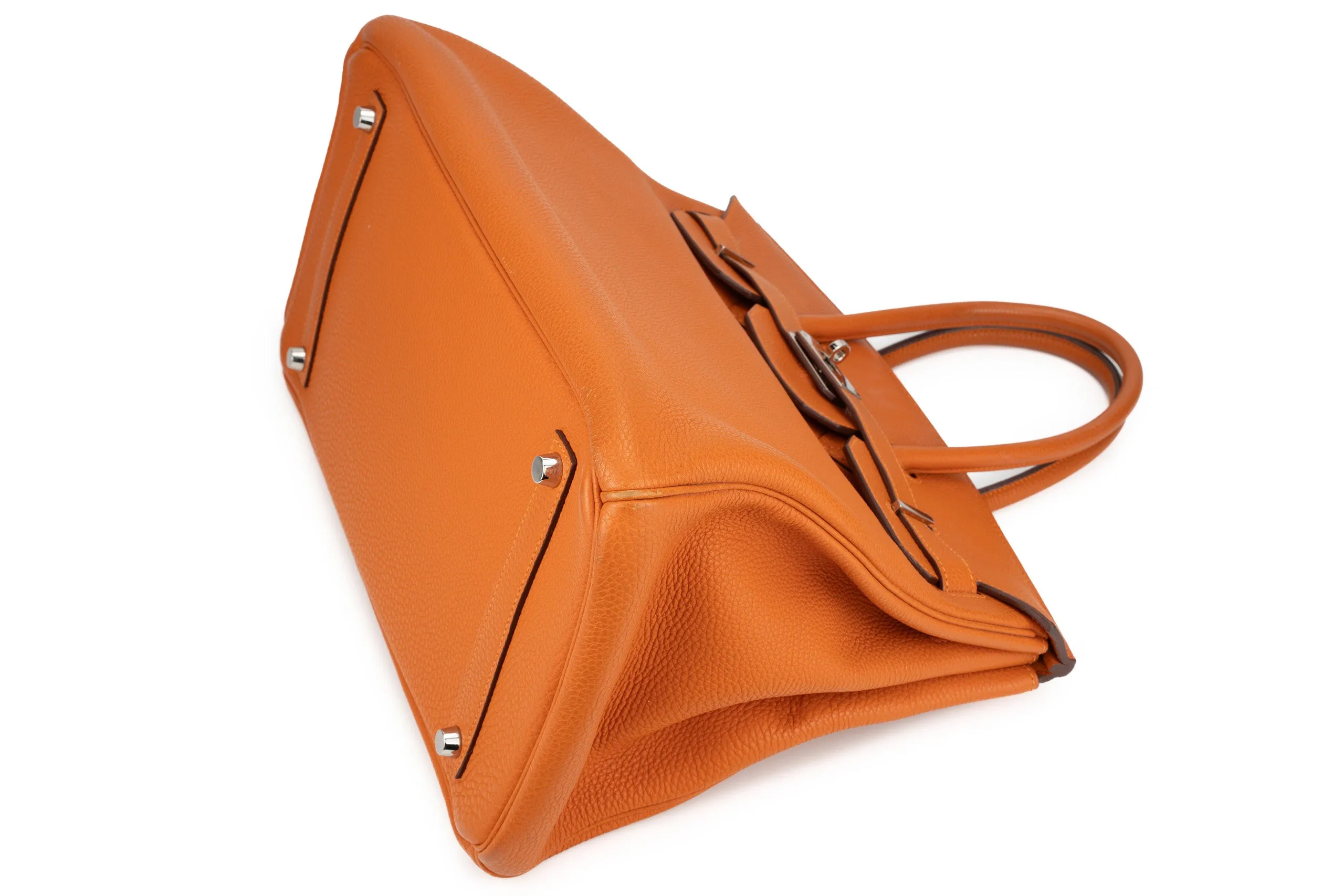 Hermès Birkin 35 Retourne Togo Orange PHW