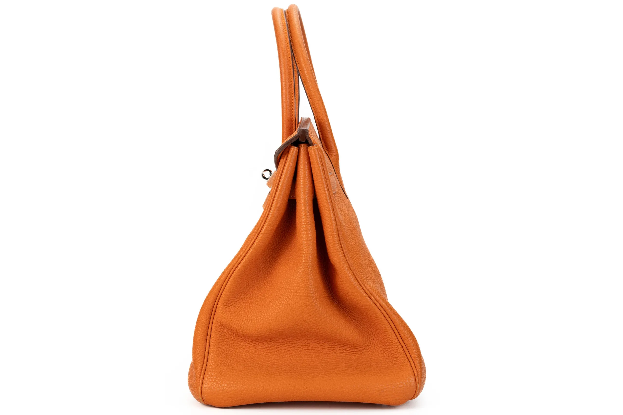 Hermès Birkin 35 Retourne Togo Orange PHW