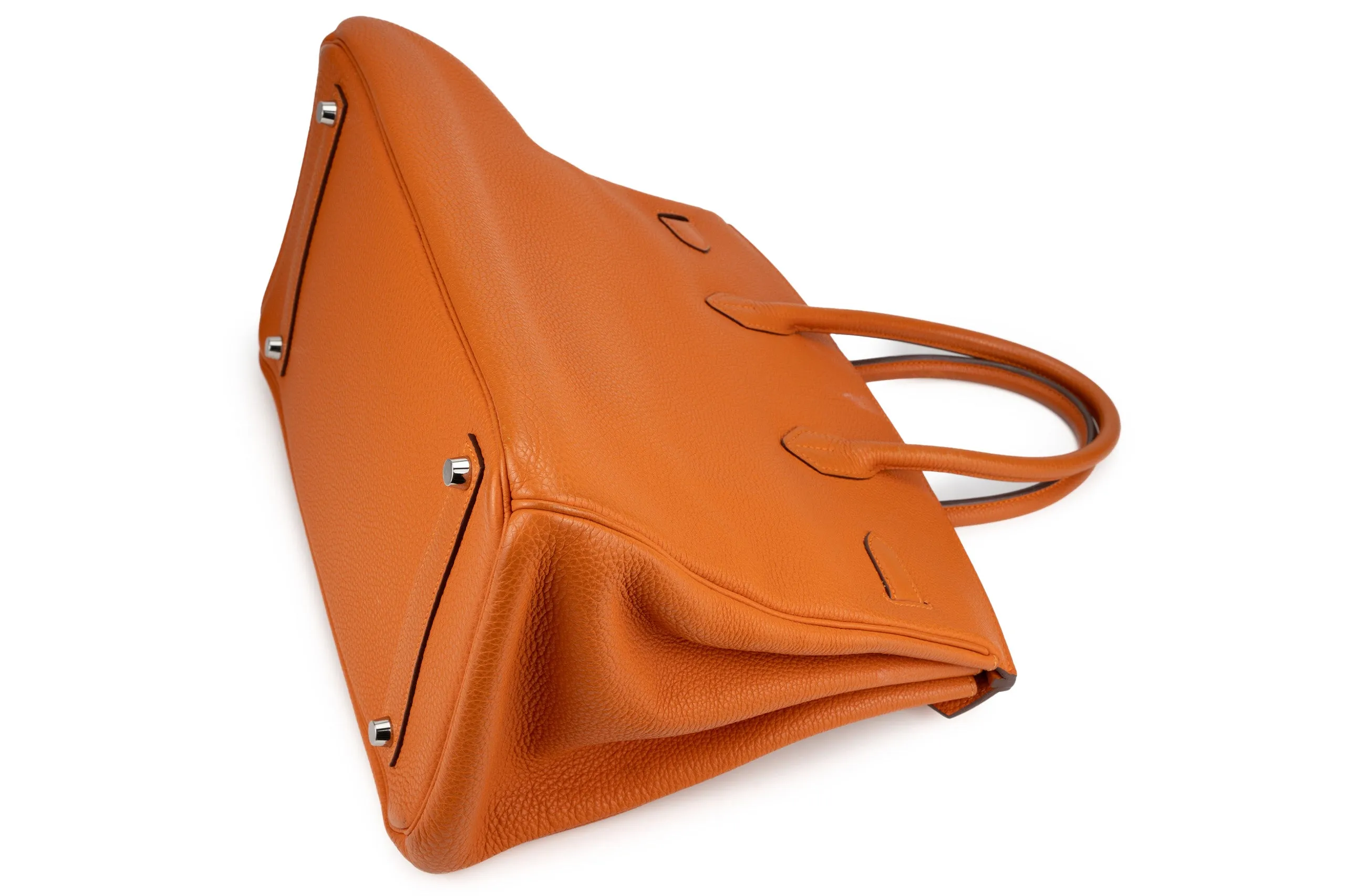 Hermès Birkin 35 Retourne Togo Orange PHW
