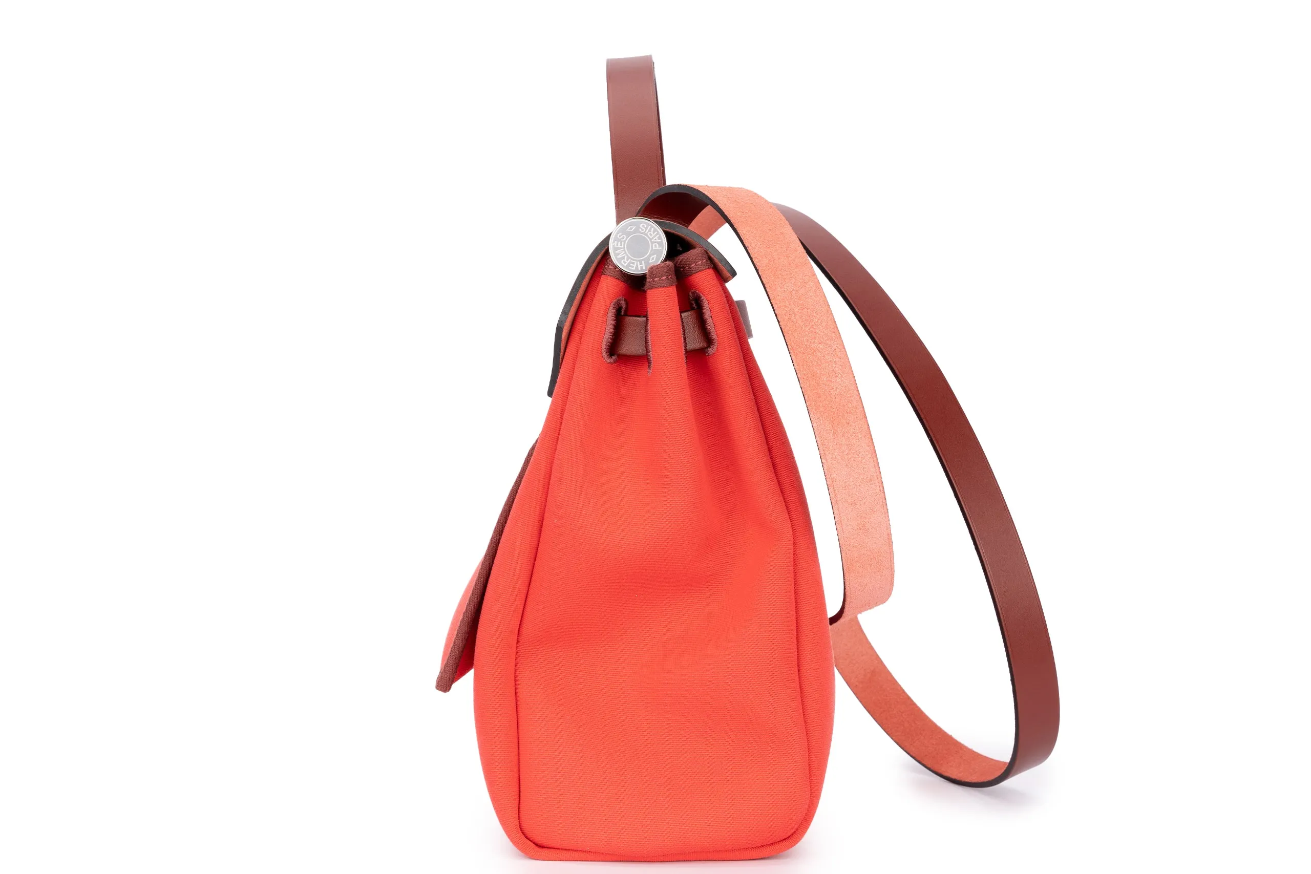 Hermès Herbag Zip 31 Vache Hunter Rouge H Boungainville PHW