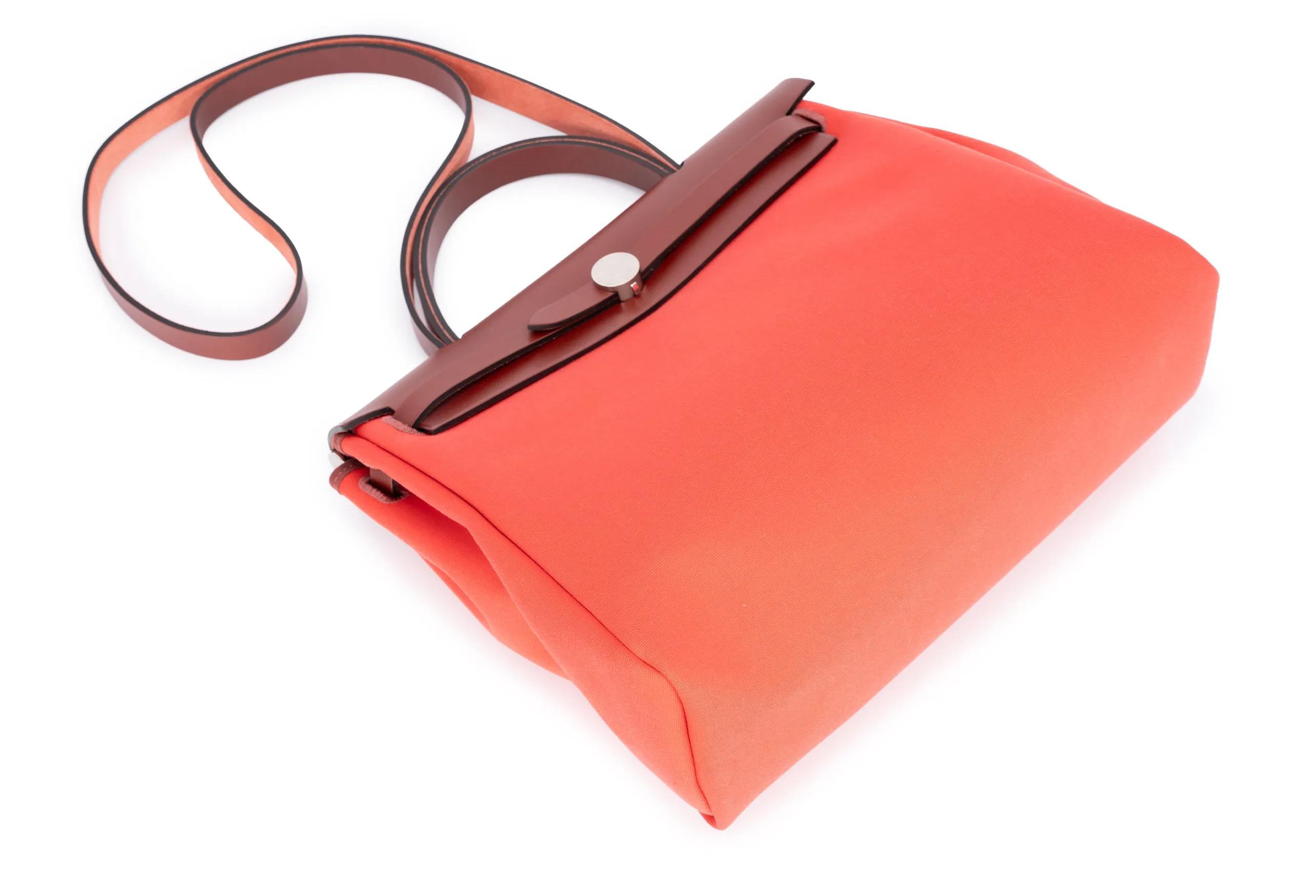Hermès Herbag Zip 31 Vache Hunter Rouge H Boungainville PHW