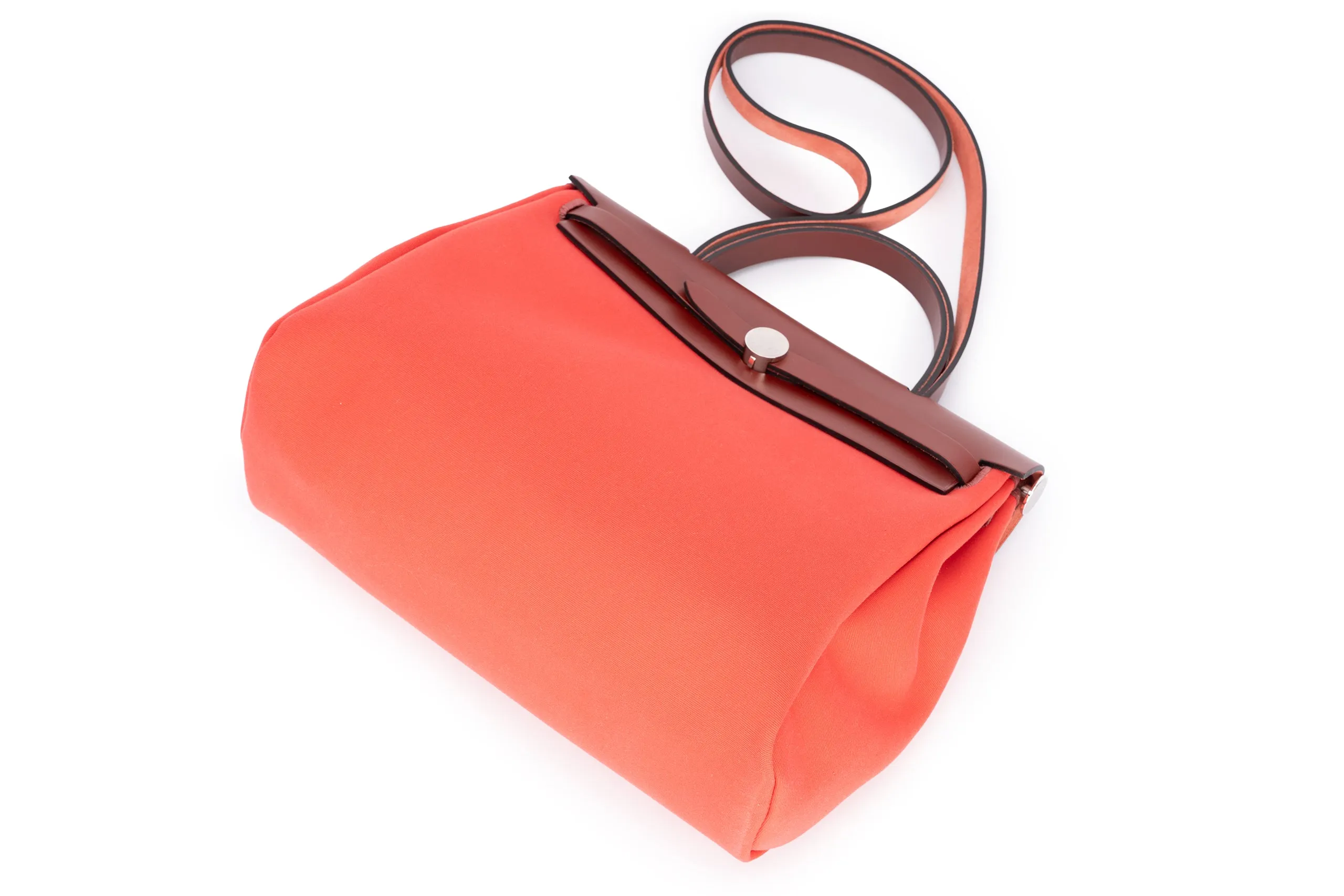 Hermès Herbag Zip 31 Vache Hunter Rouge H Boungainville PHW